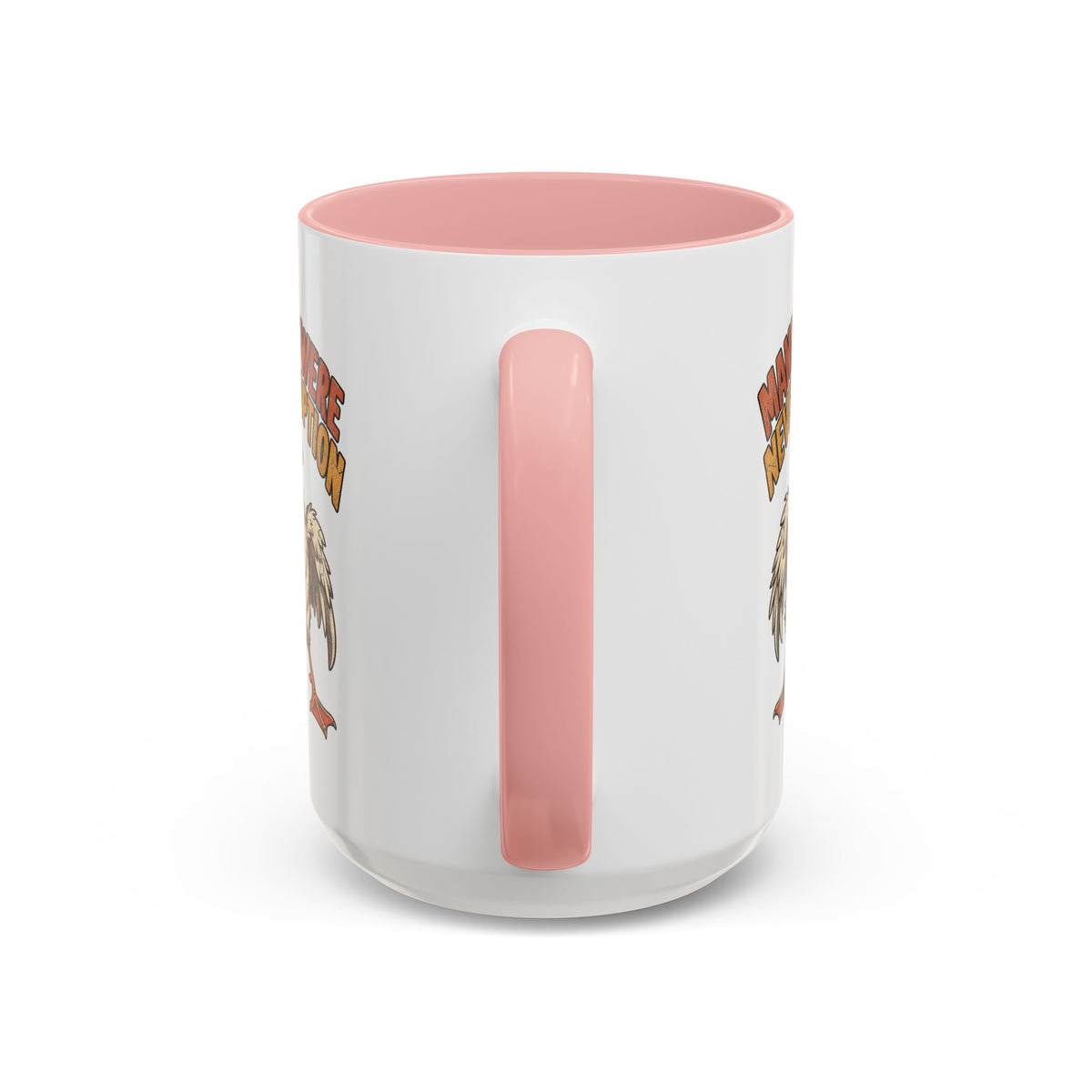 Coffee Mug — "Manners Were Never An Option" Funny Rude Chicken Accent Mug