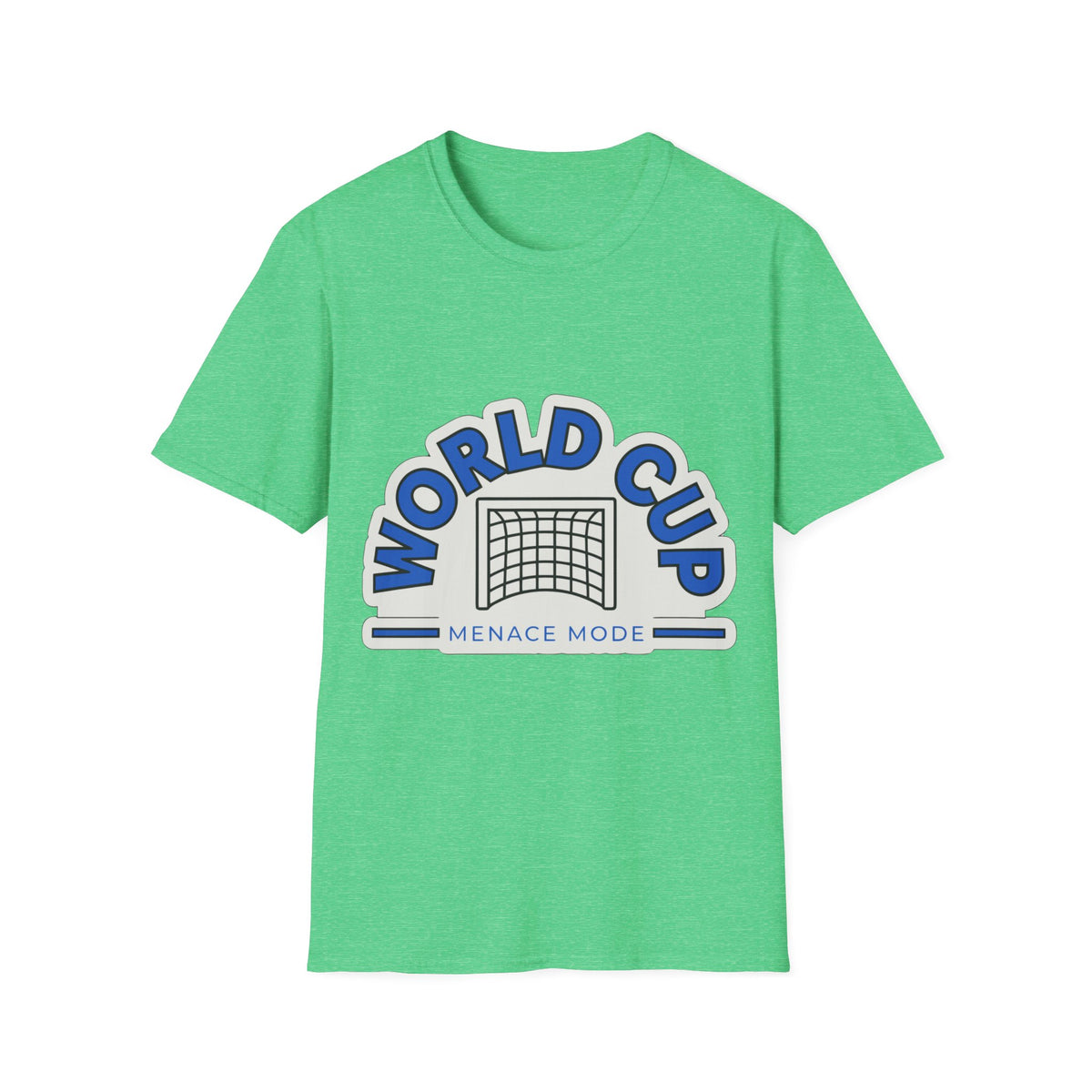 World Cup Soccer T‑Shirt — 'Menace Mode' Retro Goal Graphic - Trending Now - August 2026