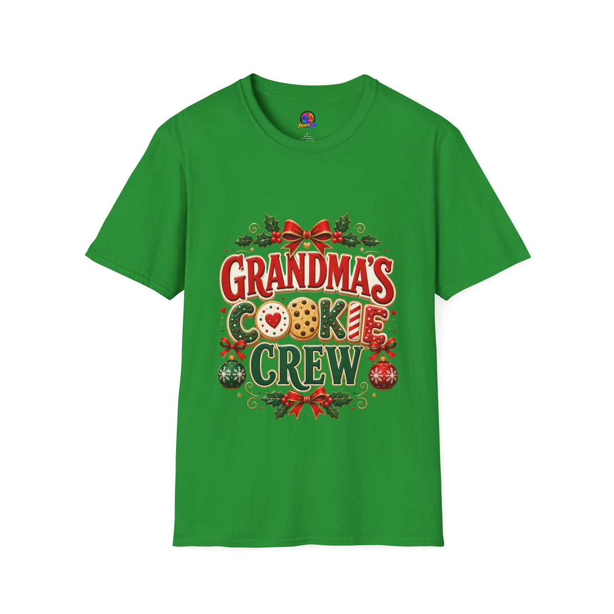 Grandma's Cookie Crew T-Shirt — Festive Christmas Baking Tee