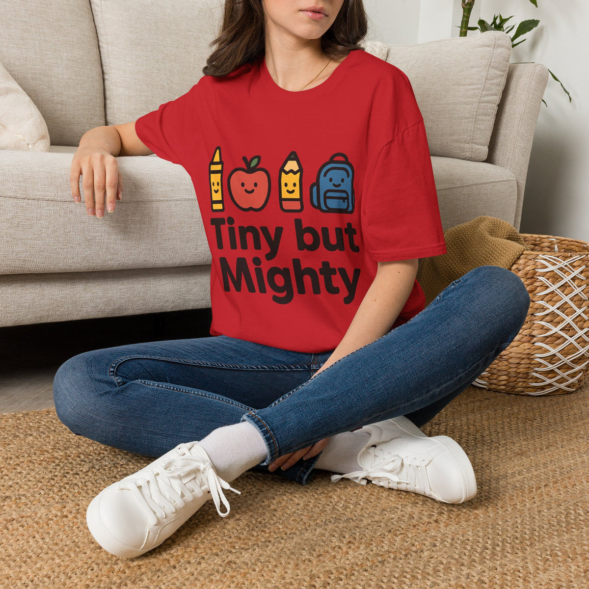 Cute School Supplies Graphic T‑Shirt — Pencil Apple Crayon Backpack Design - Trending Now - August 2026