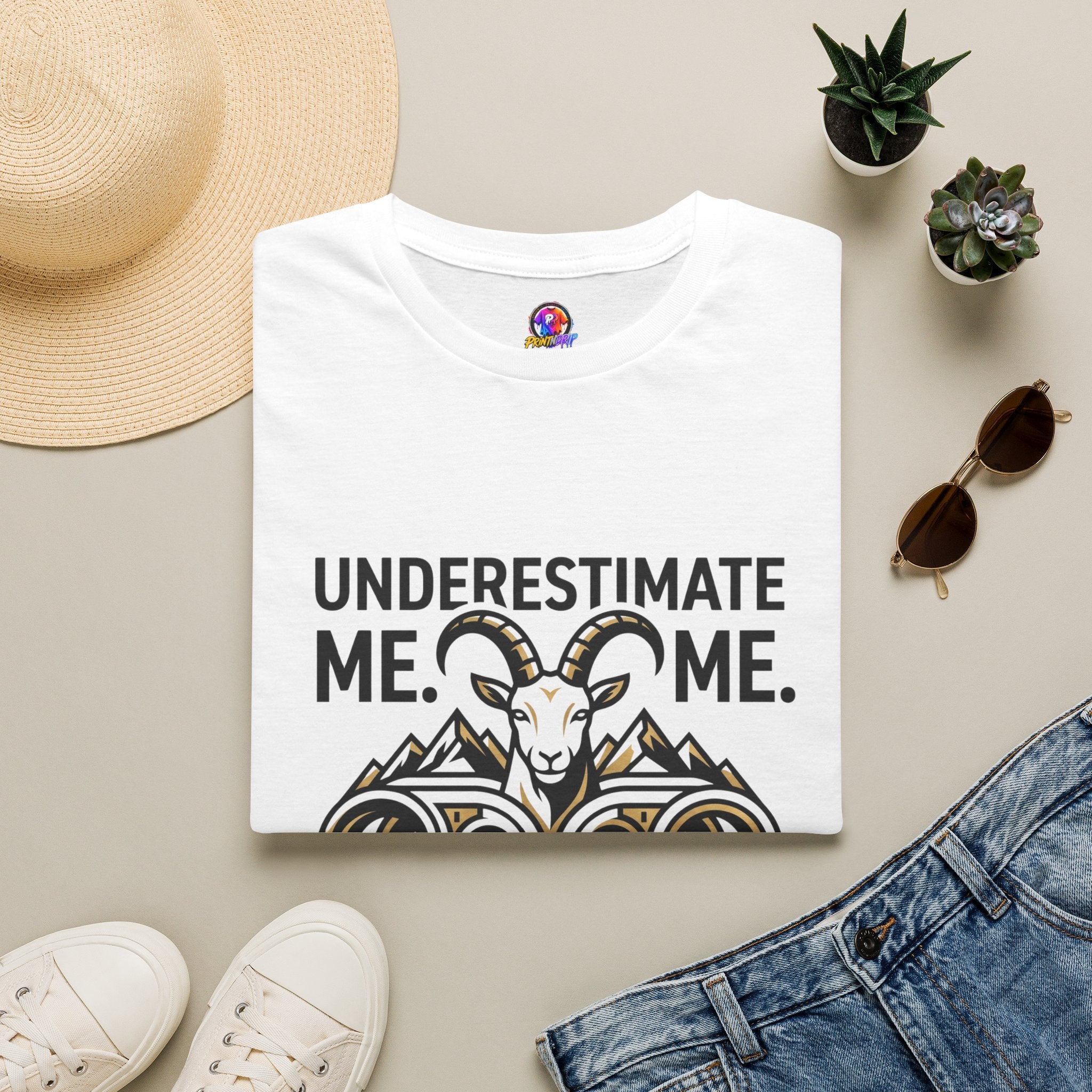 Capricorn 'Underestimate Me That'll Be Fun' T-Shirt