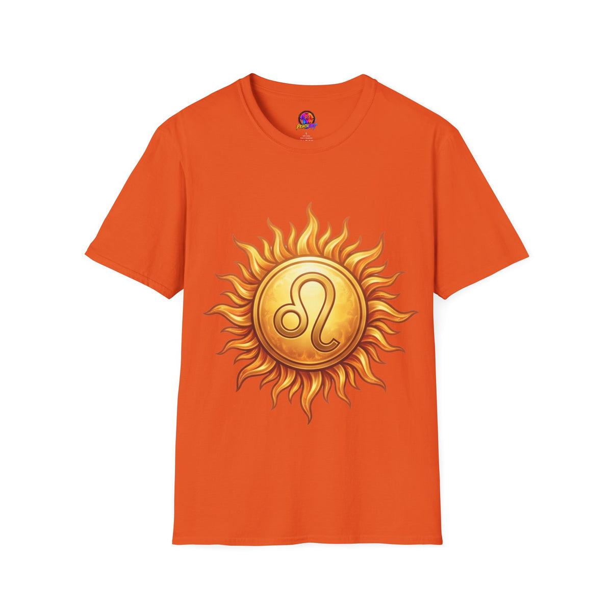 Leo Sun T‑Shirt — Zodiac Sunburst Graphic Tee