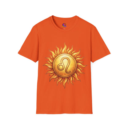 Leo Sun T‑Shirt — Zodiac Sunburst Graphic Tee