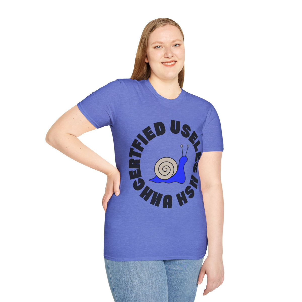 Certified Useless Snail T-Shirt — Funny Cute Graphic Tee for Sarcastic Gifts - Trending Now - August 2026