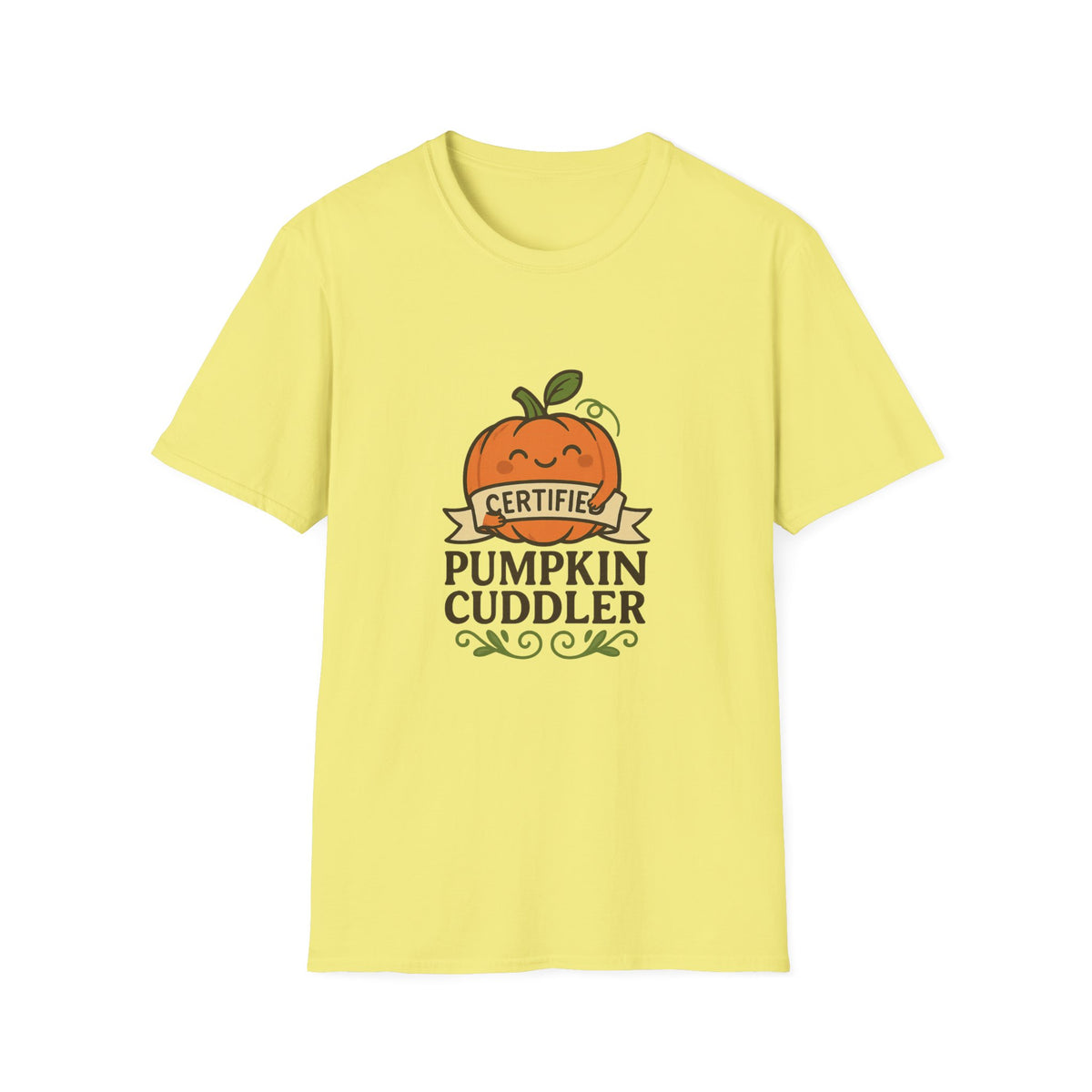 Pumpkin Cuddler T-Shirt — Cute Fall Pumpkin Graphic Tee - Trending Now - October 2026