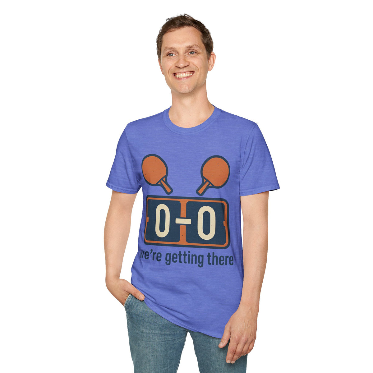 Table Tennis Scoreboard T‑Shirt — 0-0 With You Always Ping Pong Tee - Trending Now - September 2026