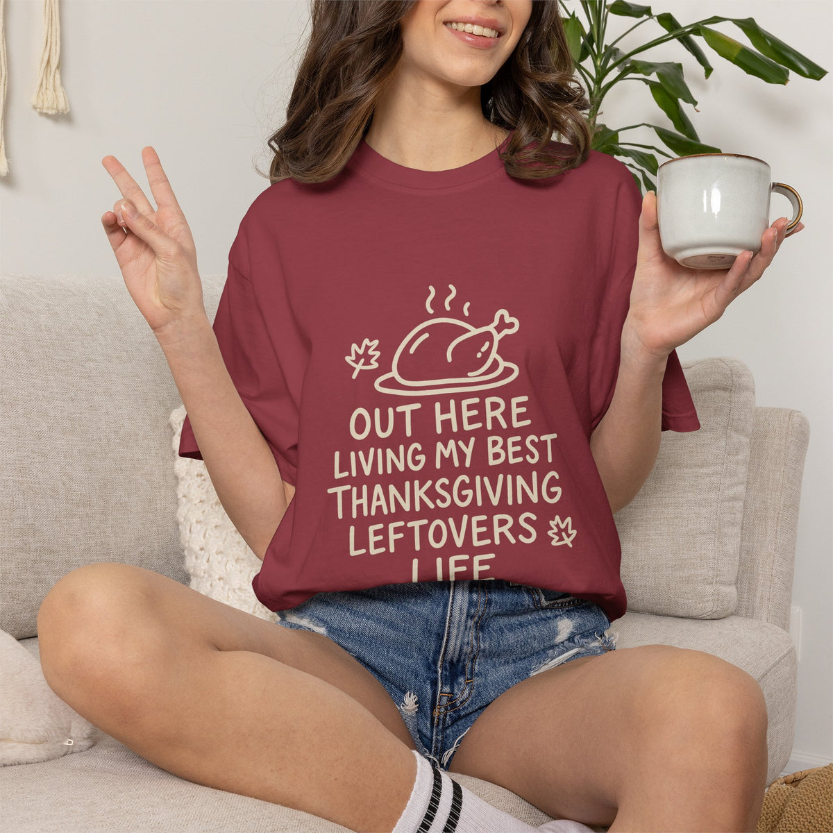Thanksgiving Leftovers Life T-Shirt - Trending Now - October 2026