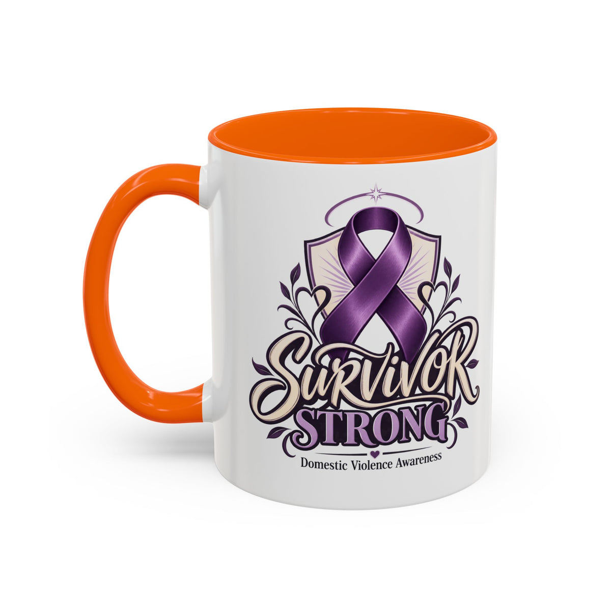 Domestic Violence Awareness Survivor Strong Coffee Mug