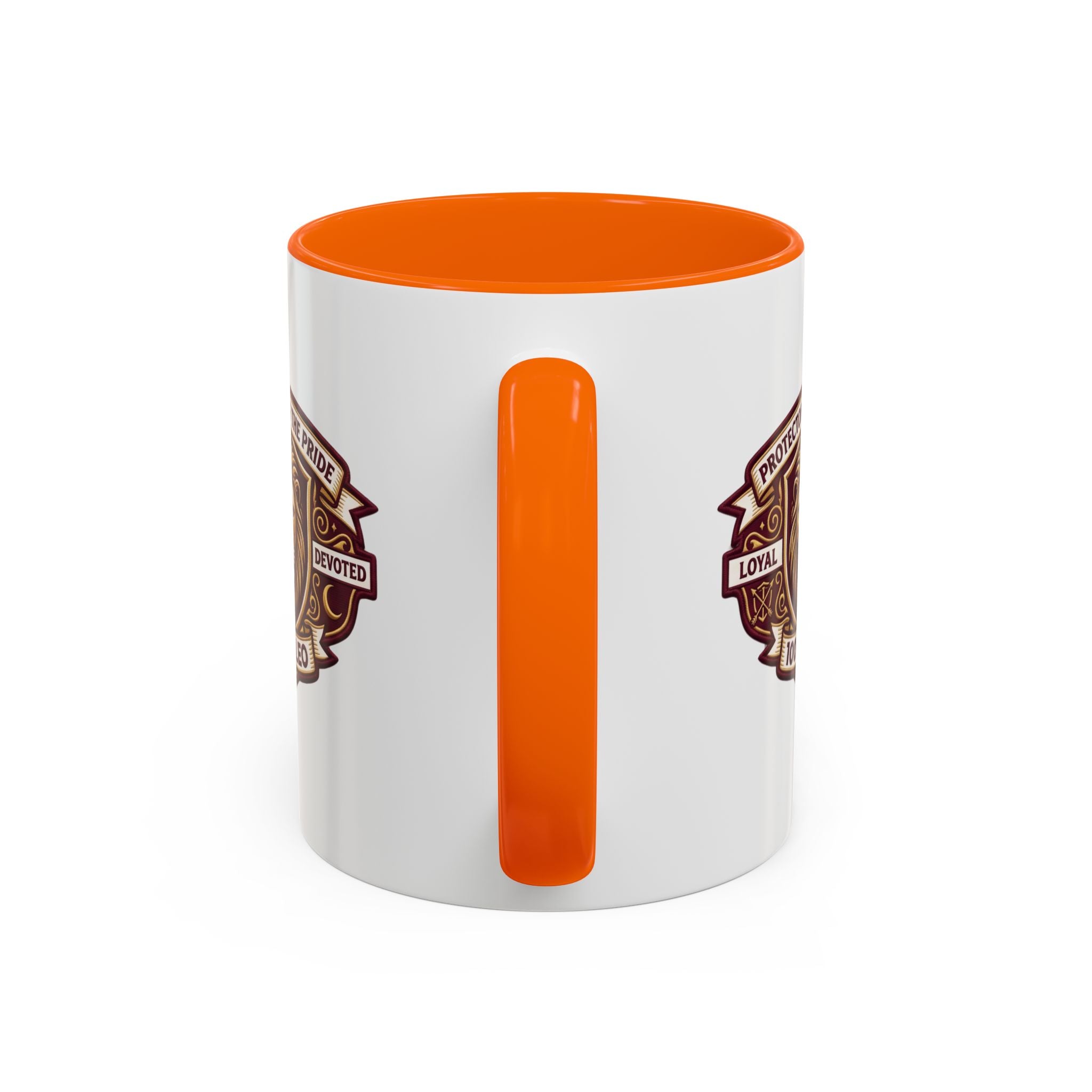 Leo Zodiac Coffee Mug — "Protector of the Pride" Lion Design (11/15 oz)