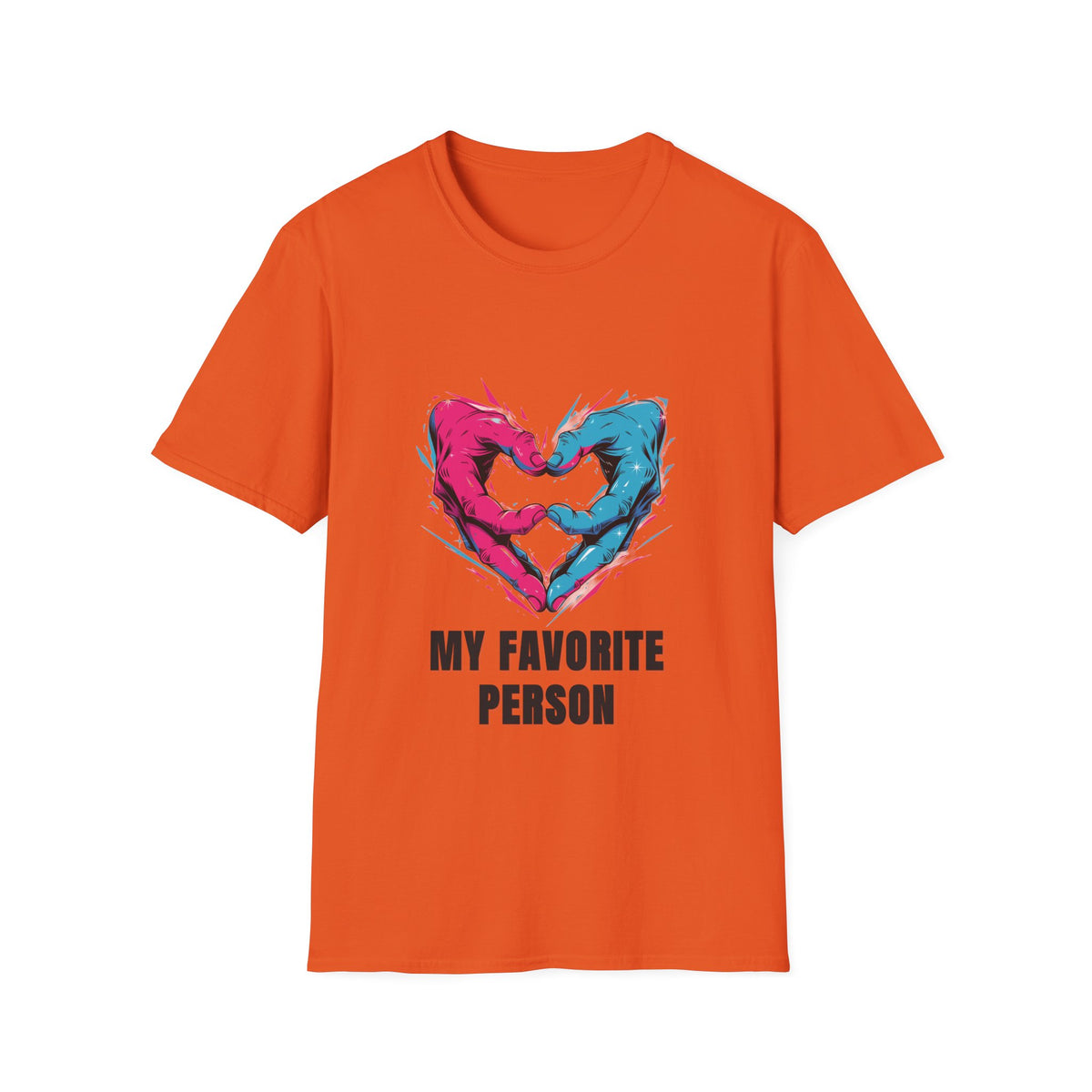 Heart Hands T-Shirt — “My Favorite Person” Couples Graphic Tee - Trending Now - August 2026