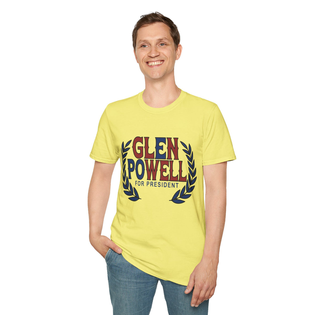 Glen Powell For President Campaign T-Shirt - Trending Now - August 2026
