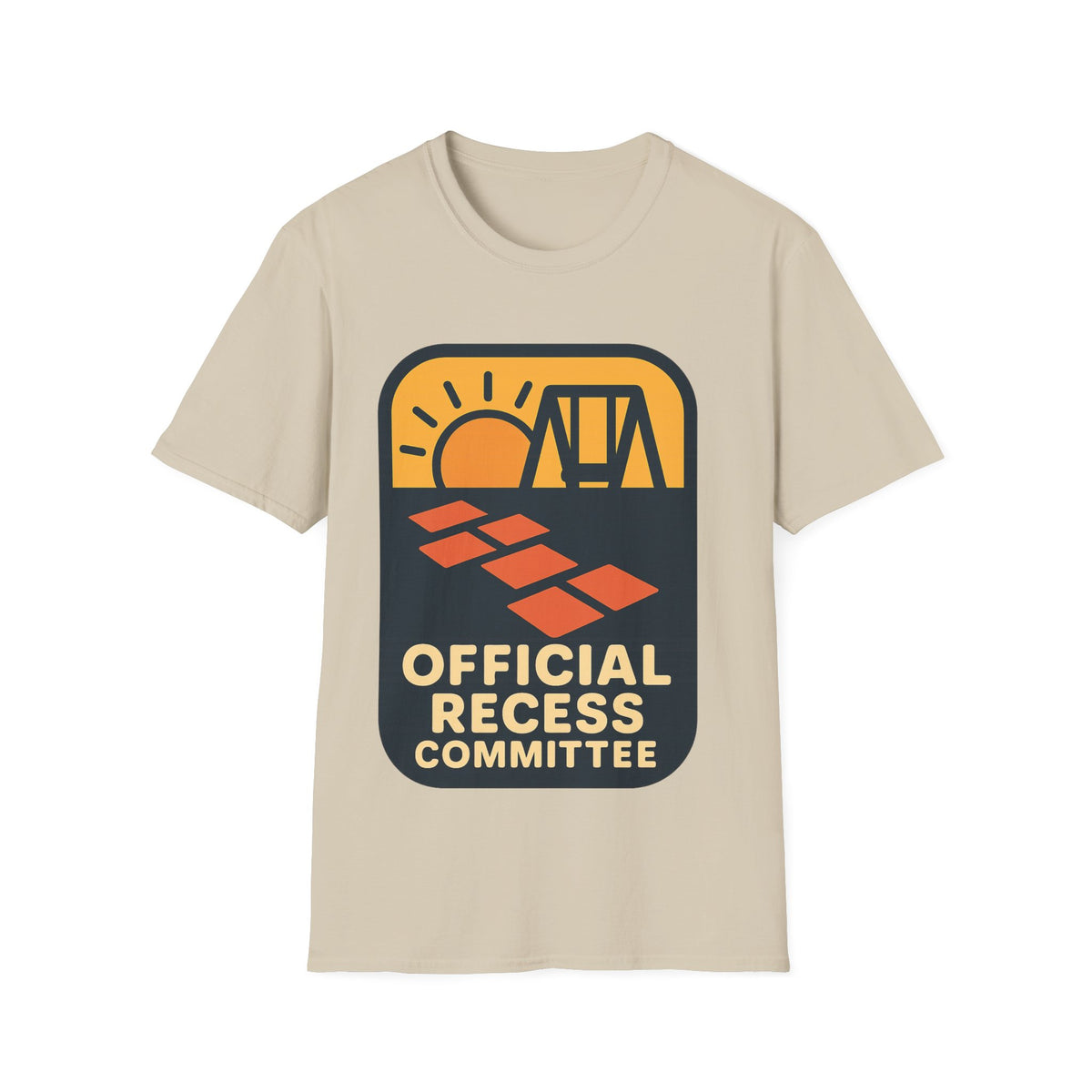 Official Recess Committee T-Shirt – Retro Sunset Camp Graphic Tee - Trending Now - August 2026