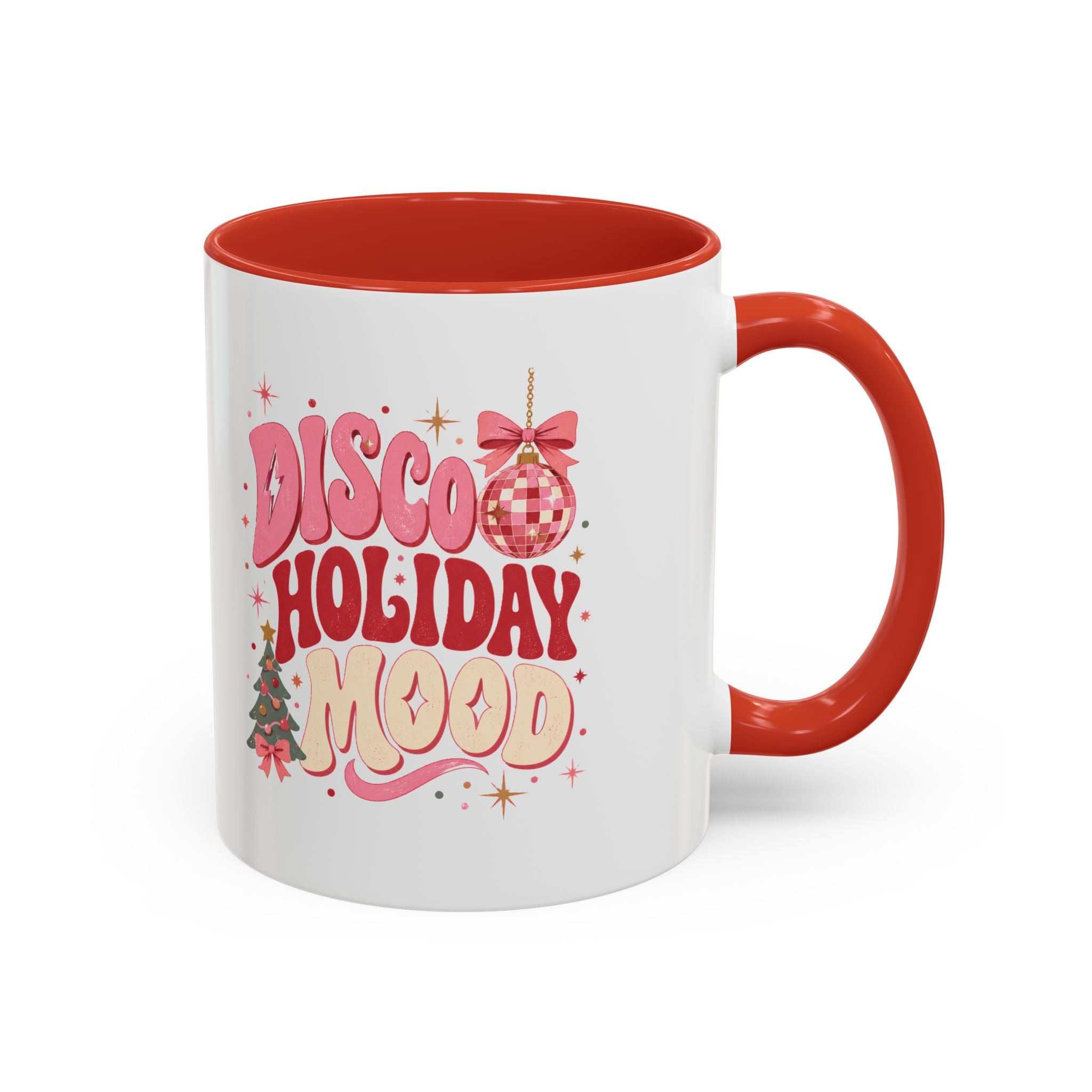 Modern Day Christmas Disco Holiday Mood Coffee Mug