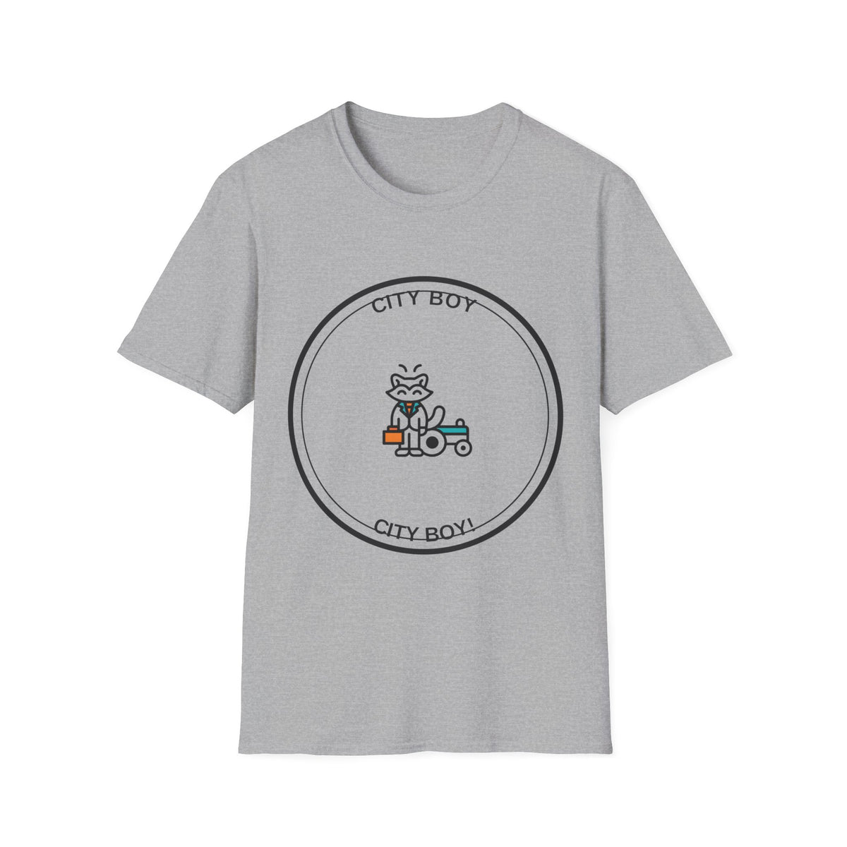 City Boy T-Shirt — Cute Cartoon Scooter Logo Tee - Trending Now - August 2026