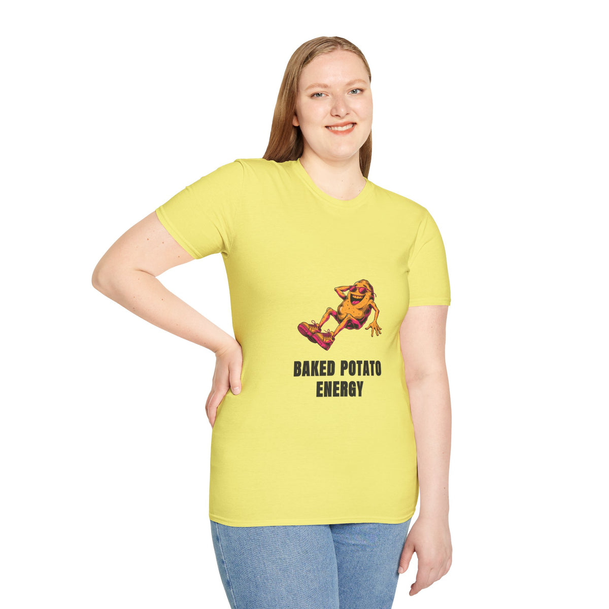 Baked Potato Energy T-Shirt — Funny Potato Graphic Tee - Trending Now - August 2026