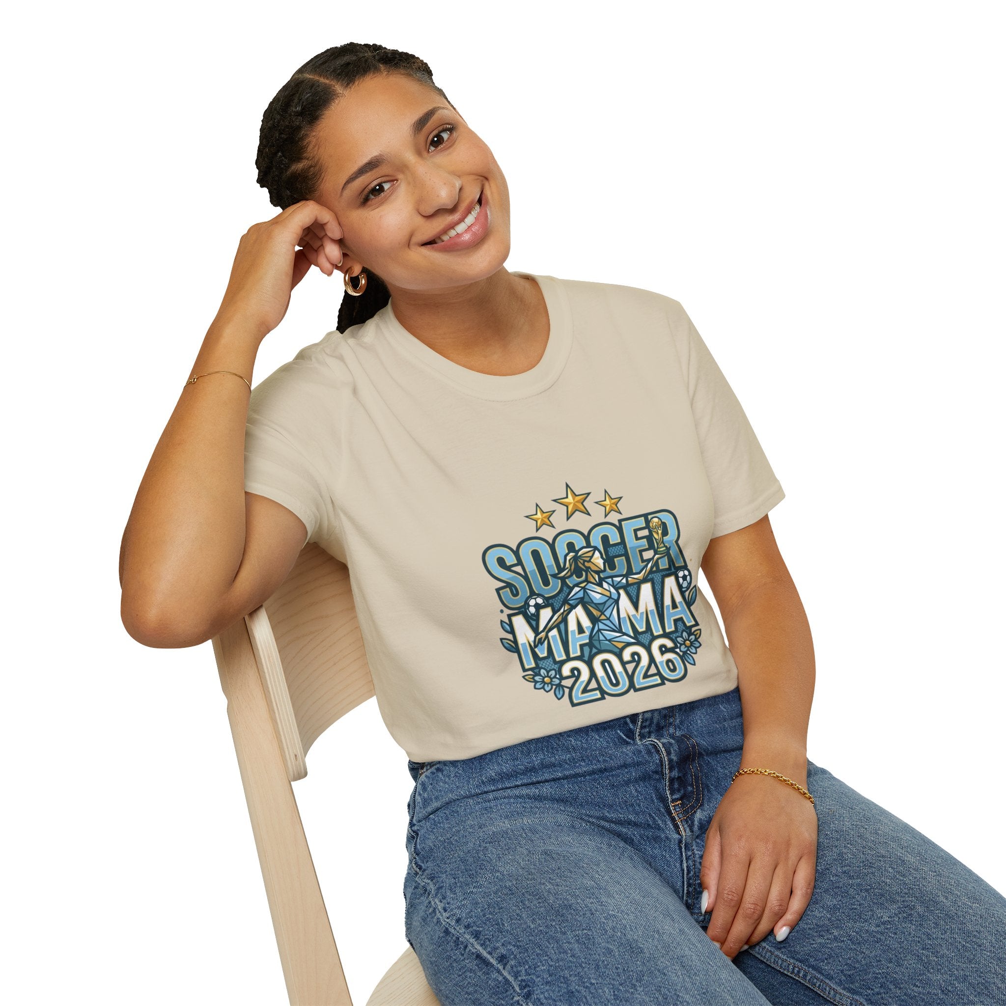 Soccer Mama 2026 T-Shirt — Women's Supporter Mom Tee