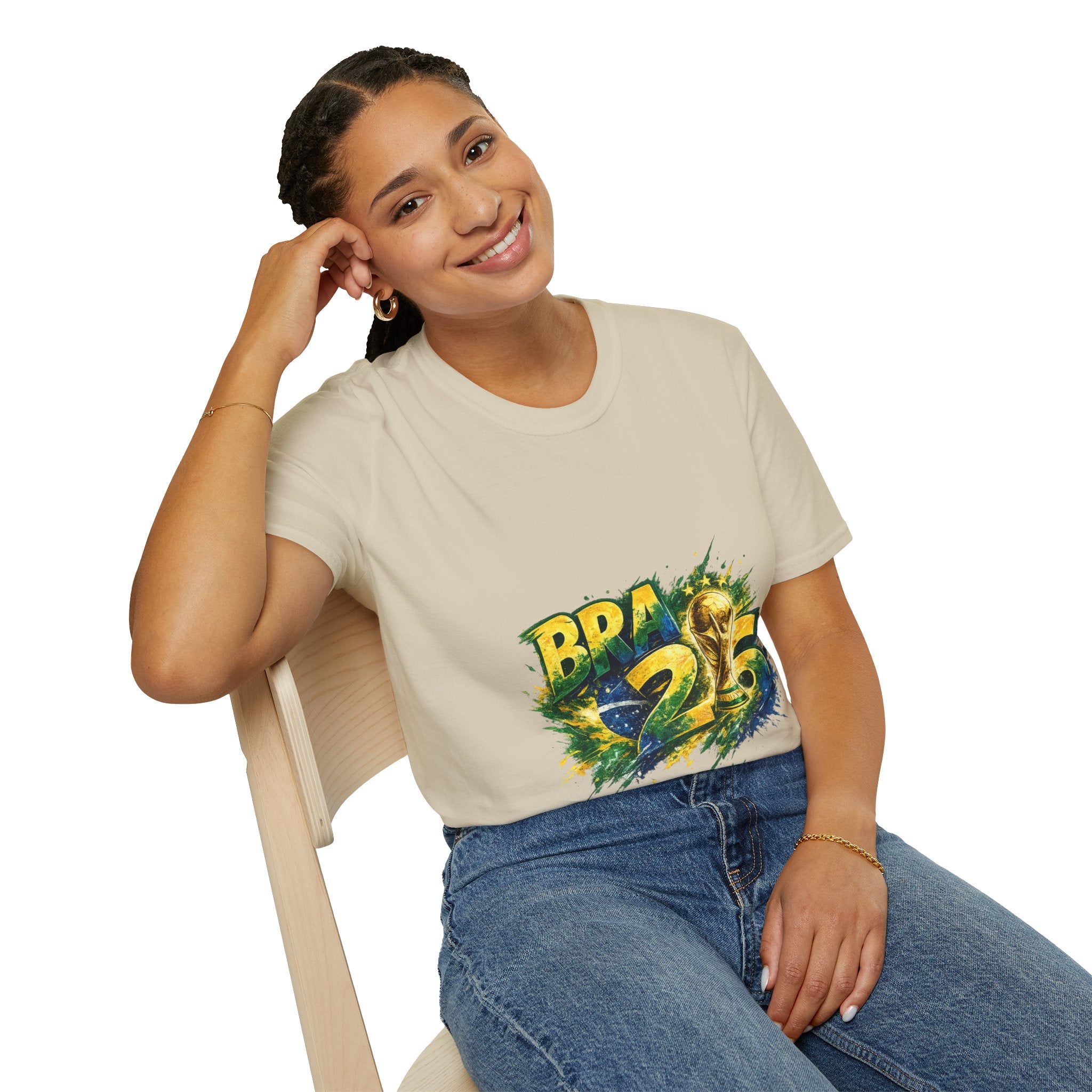Brazil 25 T‑Shirt — Brazil Soccer World Cup Graphic Tee