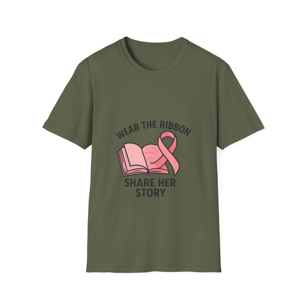 Breast Cancer Awareness T-Shirt — "Wear The Ribbon, Share Her Story" - Trending Now - October 2026