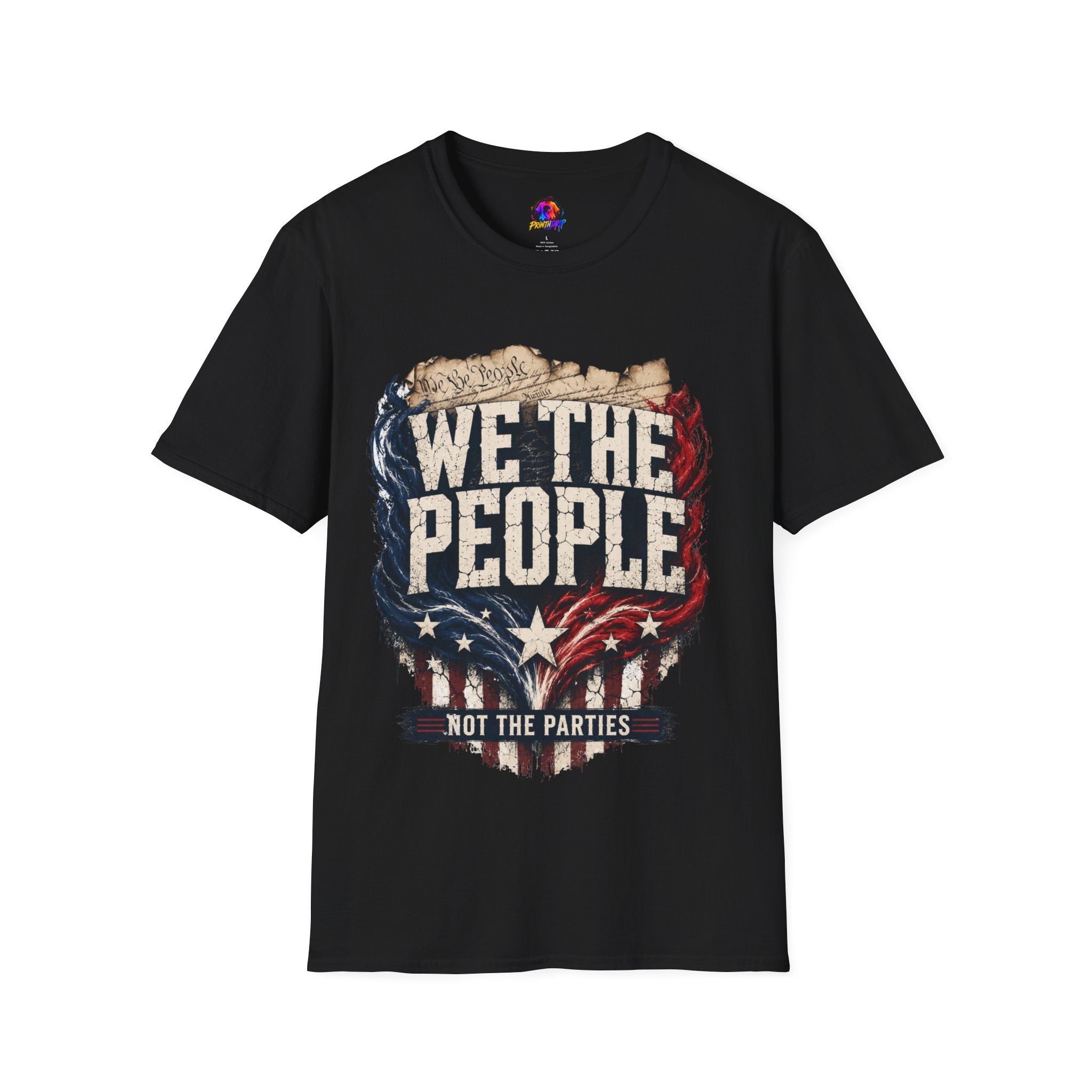 We The People T‑Shirt — Patriotic Americana Tee with ‘We The People’ Design