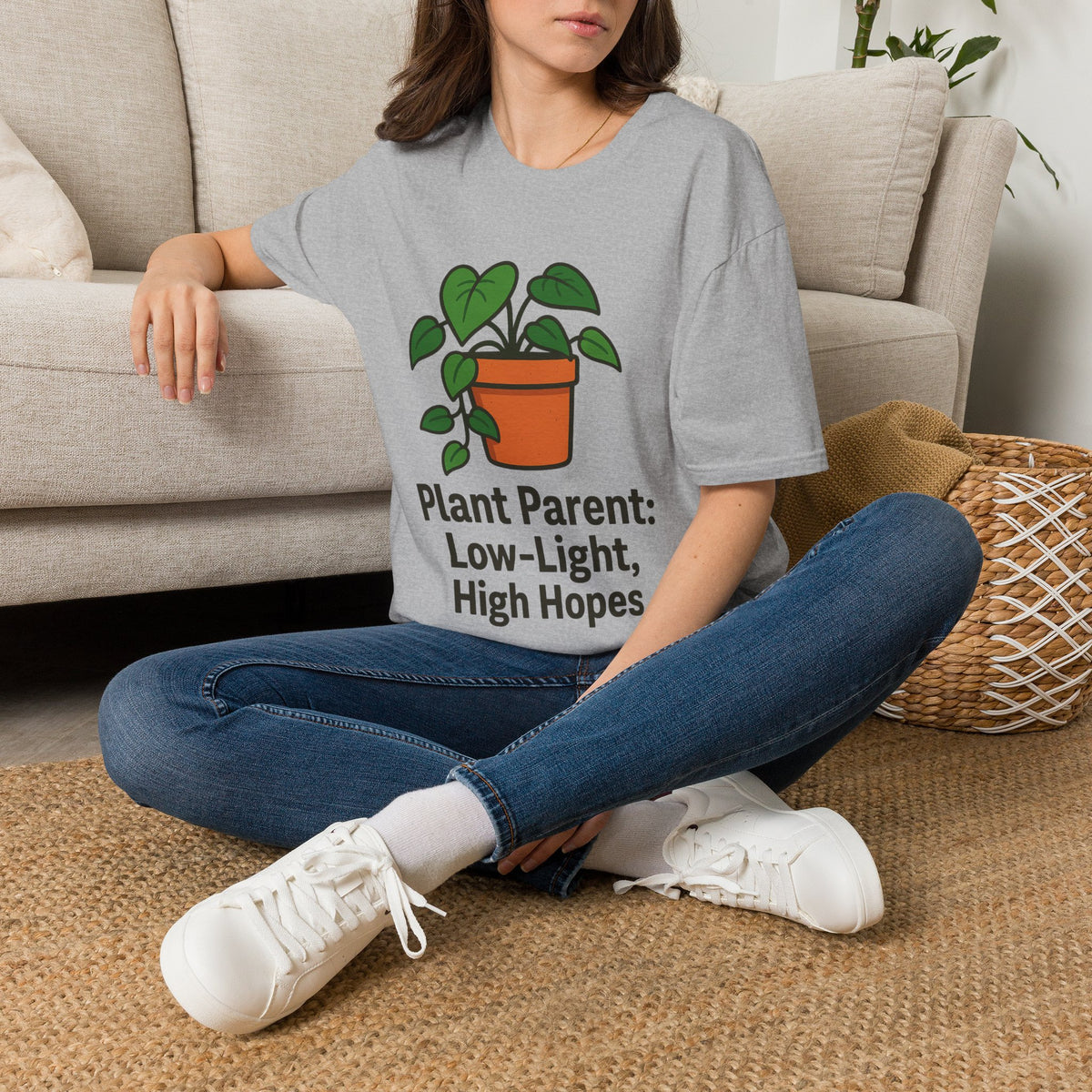 Plant Lover T‑Shirt — Potted Heart Leaf Graphic Tee - Trending Now - August 2026
