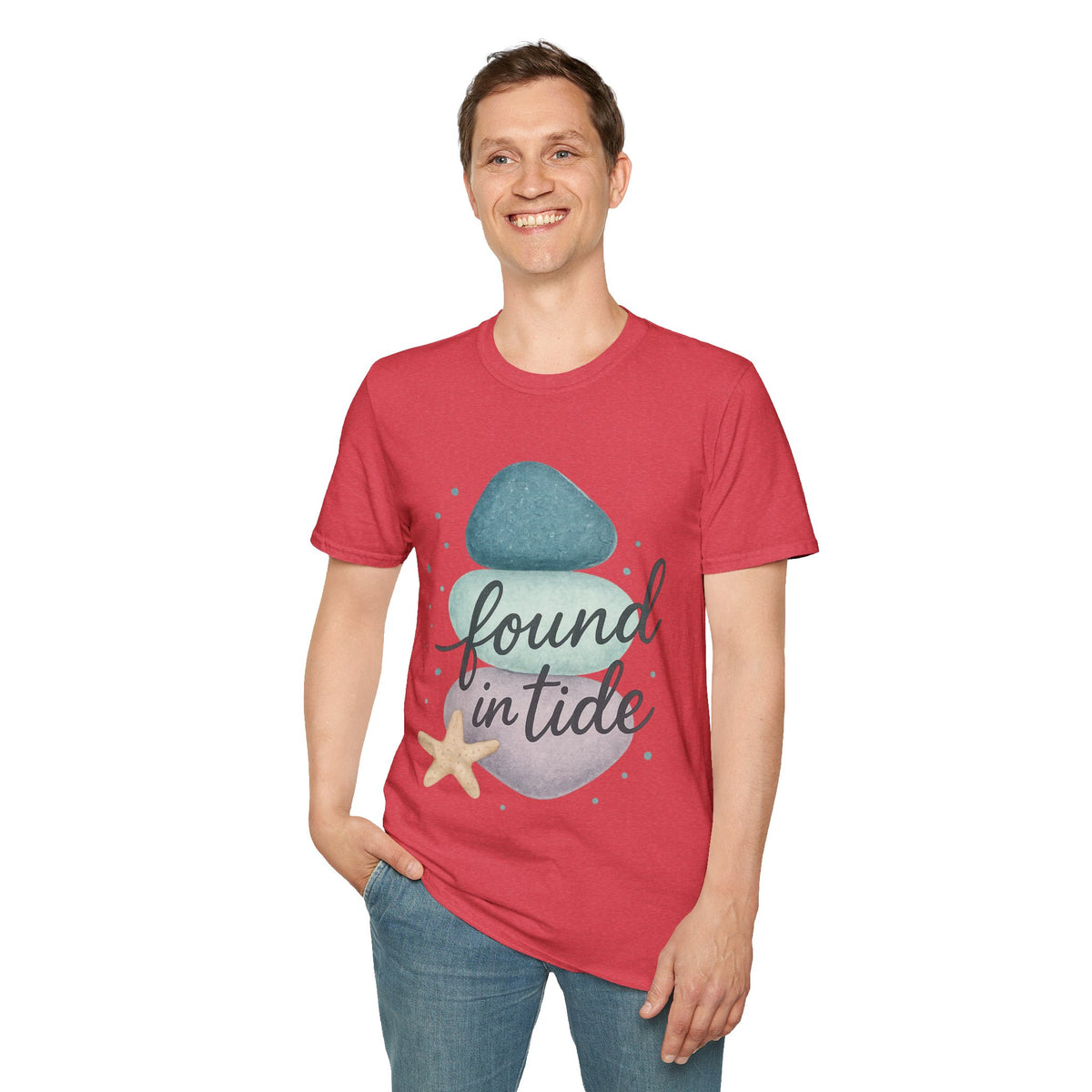 Found My Balance Beach Zen T-Shirt — Stacked Stones & Starfish Relaxation Tee - Trending Now - September 2026
