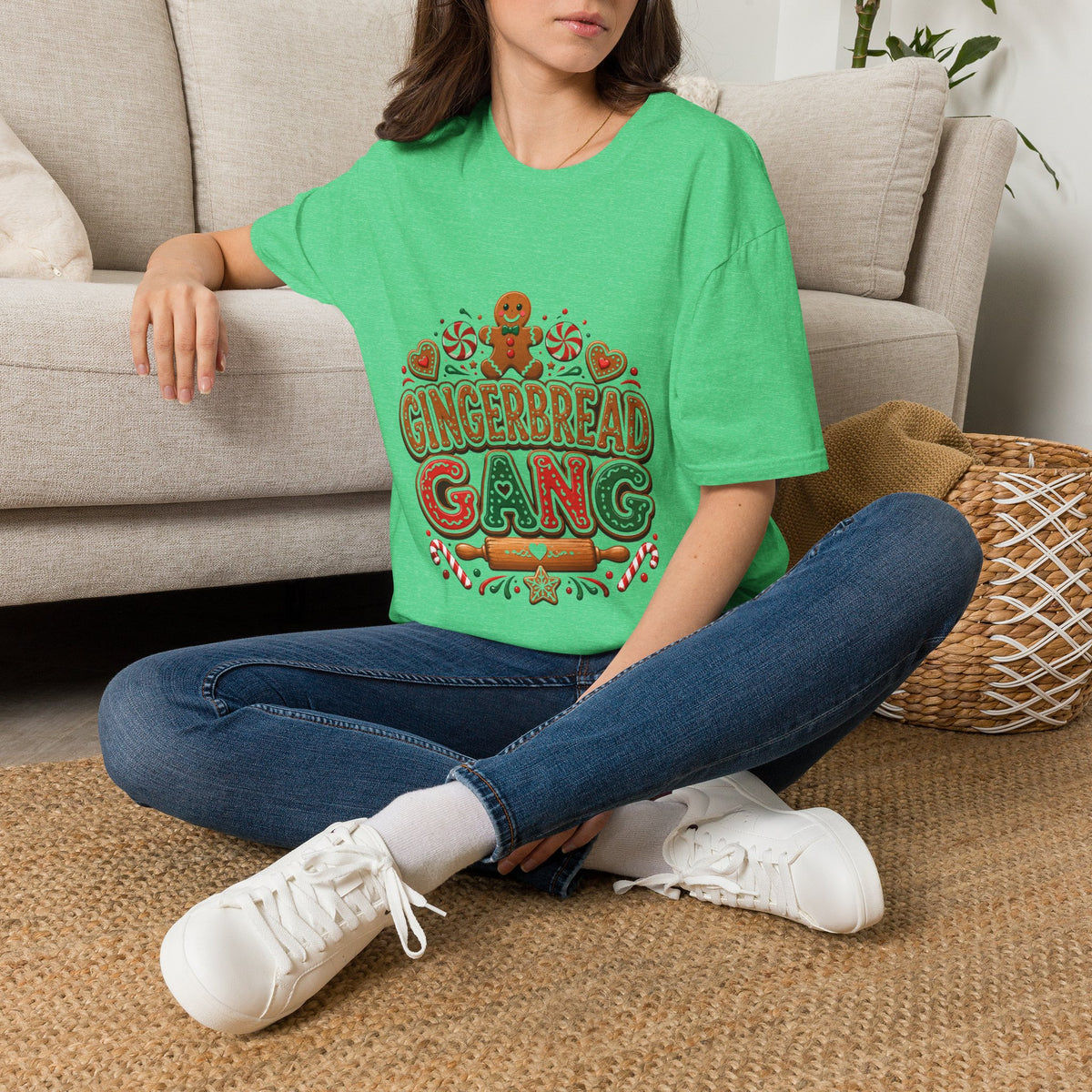 Gingerbread Gang T-Shirt — Cute Holiday Cookie Graphic Tee