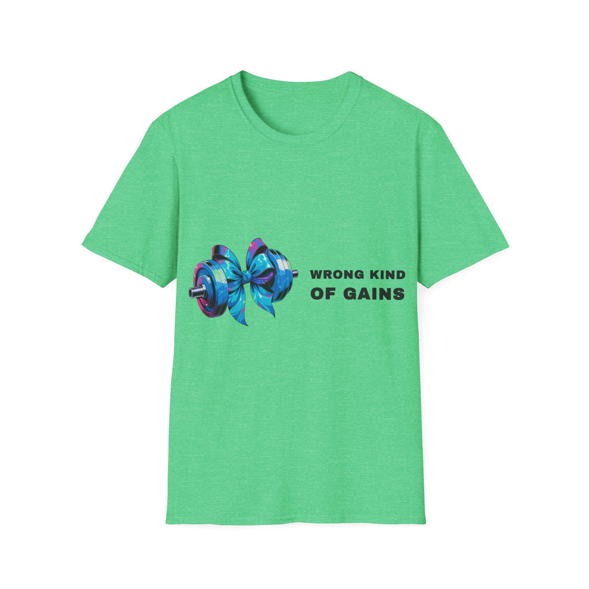 Gym Motivational T-Shirt — “Wrong Kind of Gains” Dumbbell Workout Tee - Trending Now - September 2026