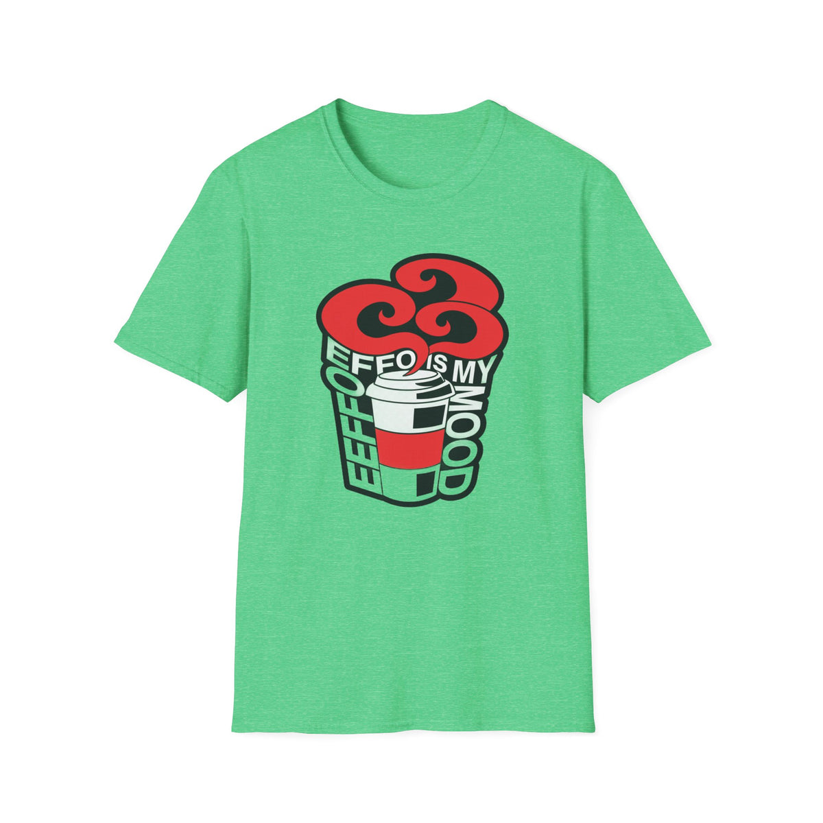 T‑Shirt — “Coffee Is My Co-Pilot” Retro Heart Coffee Cup Graphic Tee - Trending Now - August 2026