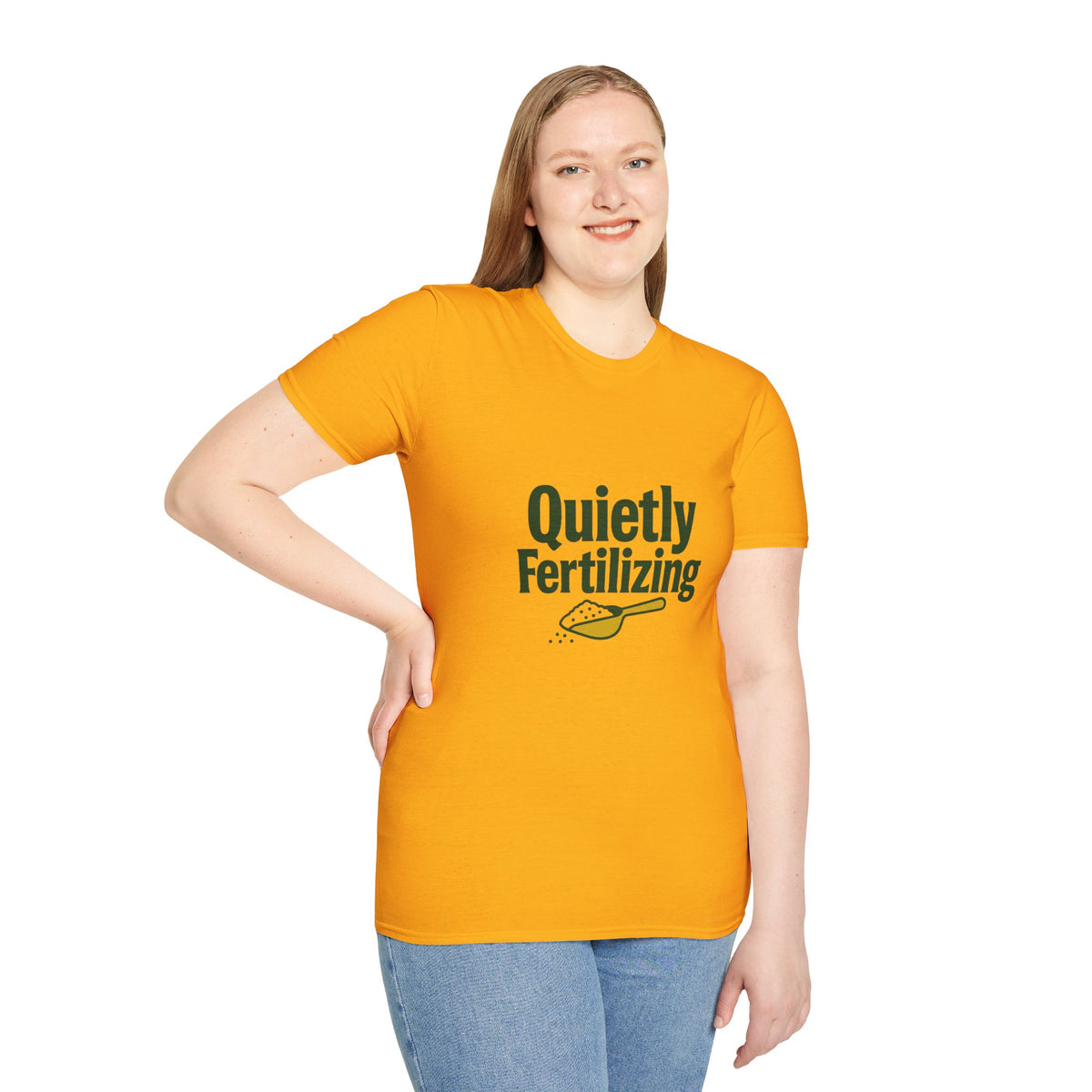 T-Shirt — "Quietly Fertilizing" Gardener Tee - Trending Now - August 2026