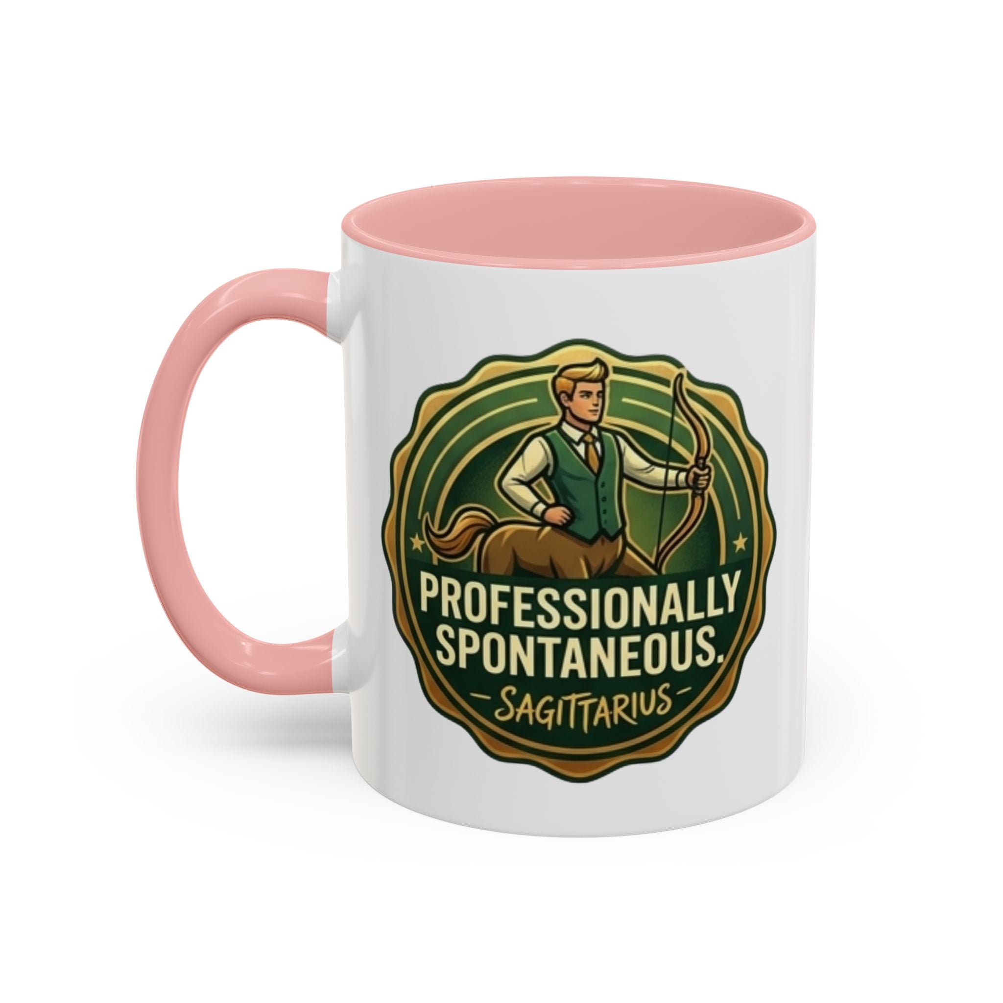 Sagittarius Coffee Mug - "Professionally Spontaneous" Zodiac Accent Mug