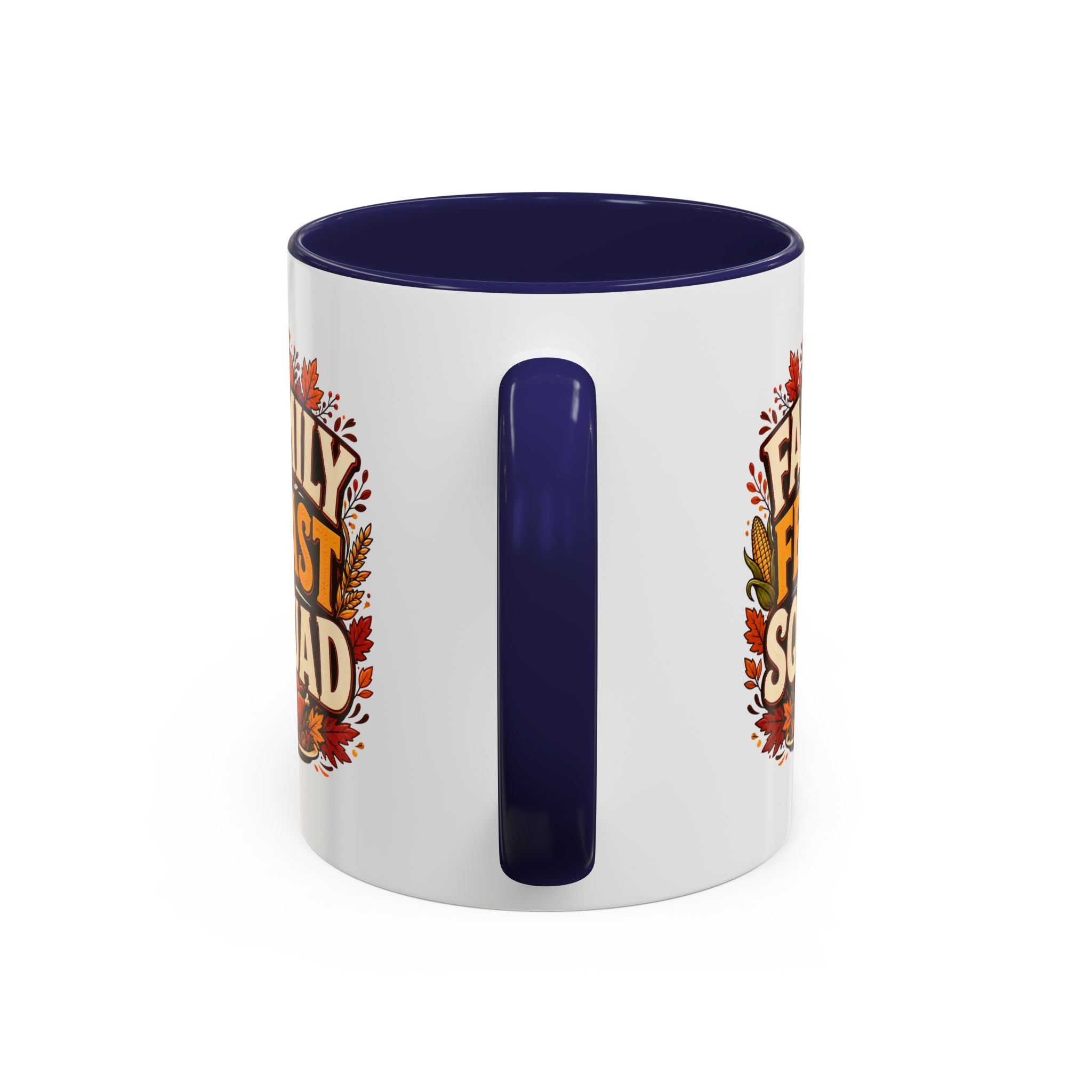 Thanksgiving Mug Family Feast Squad Coffee Mug — Thanksgiving Fall Holiday Accent Mug