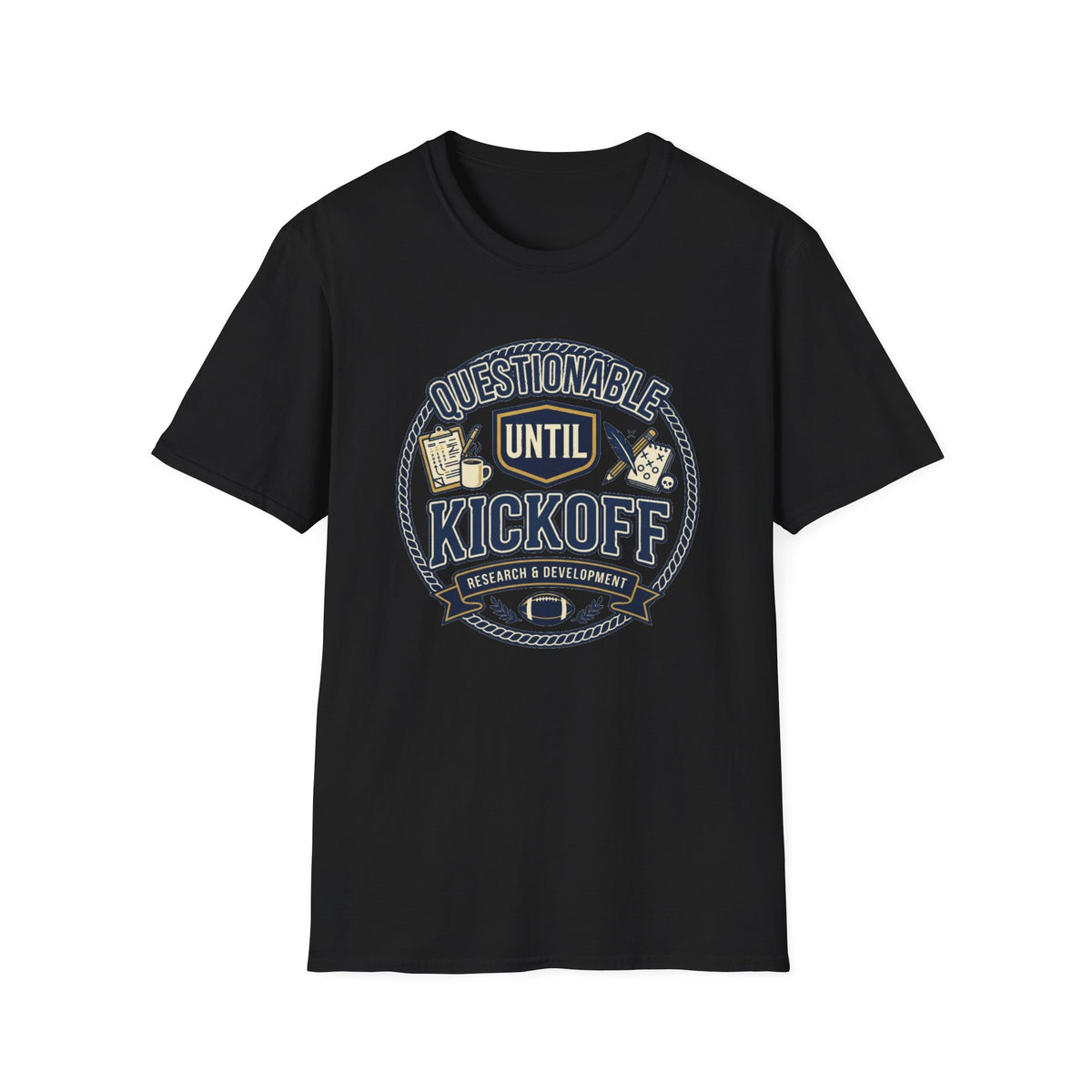 Vintage 'Questionable Until Proven Responsible' Graphic T‑Shirt - Trending Now - August 2026
