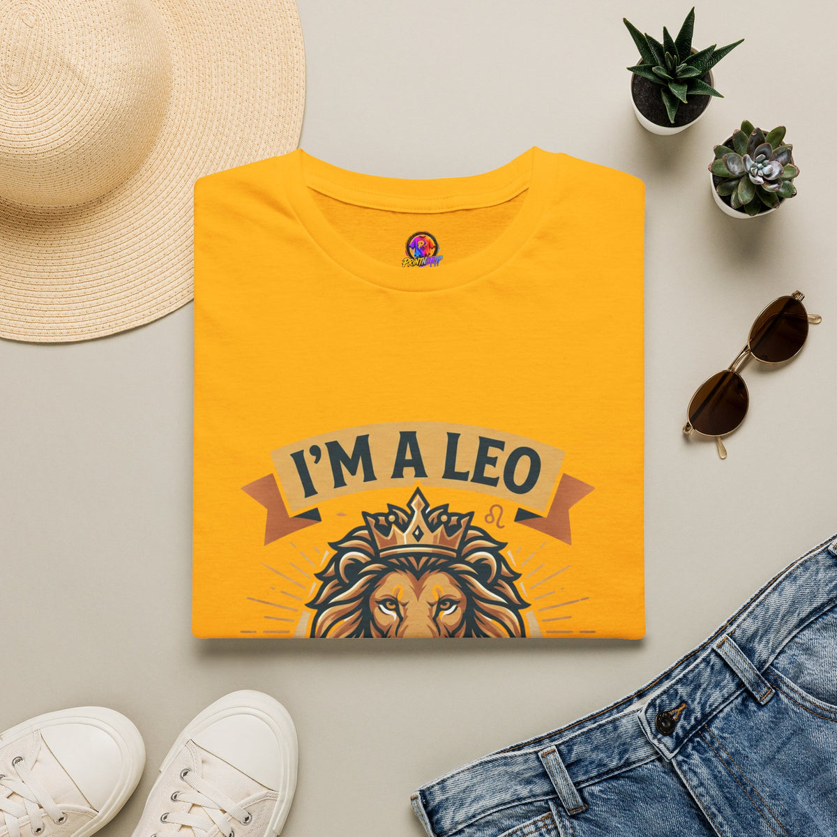 I’m a Leo Lion Zodiac T-Shirt — 'Of Course I’m the Main Character' Horoscope Tee