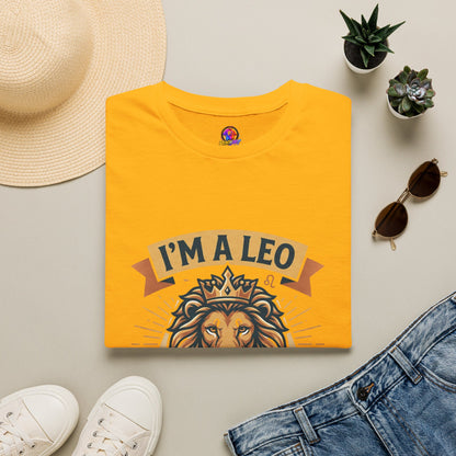 I’m a Leo Lion Zodiac T-Shirt — 'Of Course I’m the Main Character' Horoscope Tee