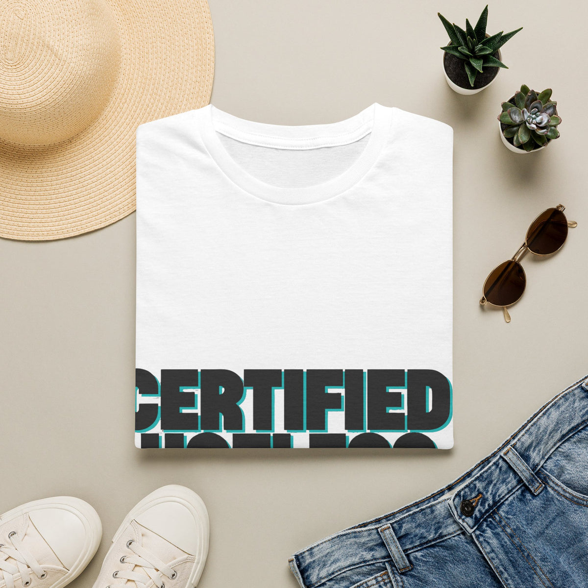 "Certified Useless Human" Block Typography Tee | Ironic Sarcastic Meme T-Shirt - Trending Now - September 2026
