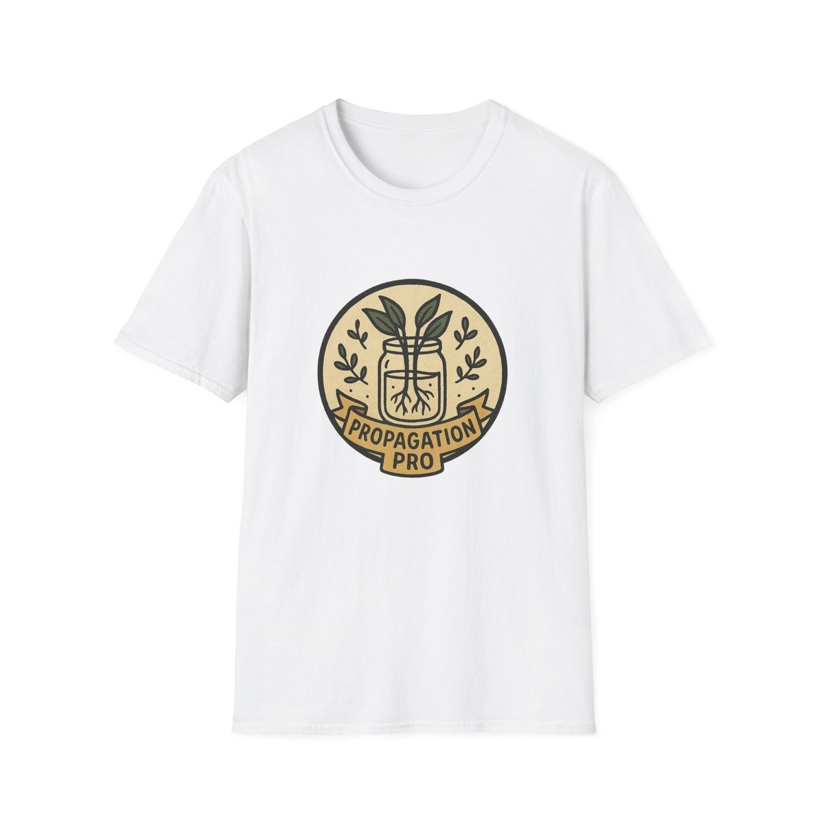Herbal Apothecary Logo T-Shirt — Botanical Plant Badge Tee - Trending Now - August 2026