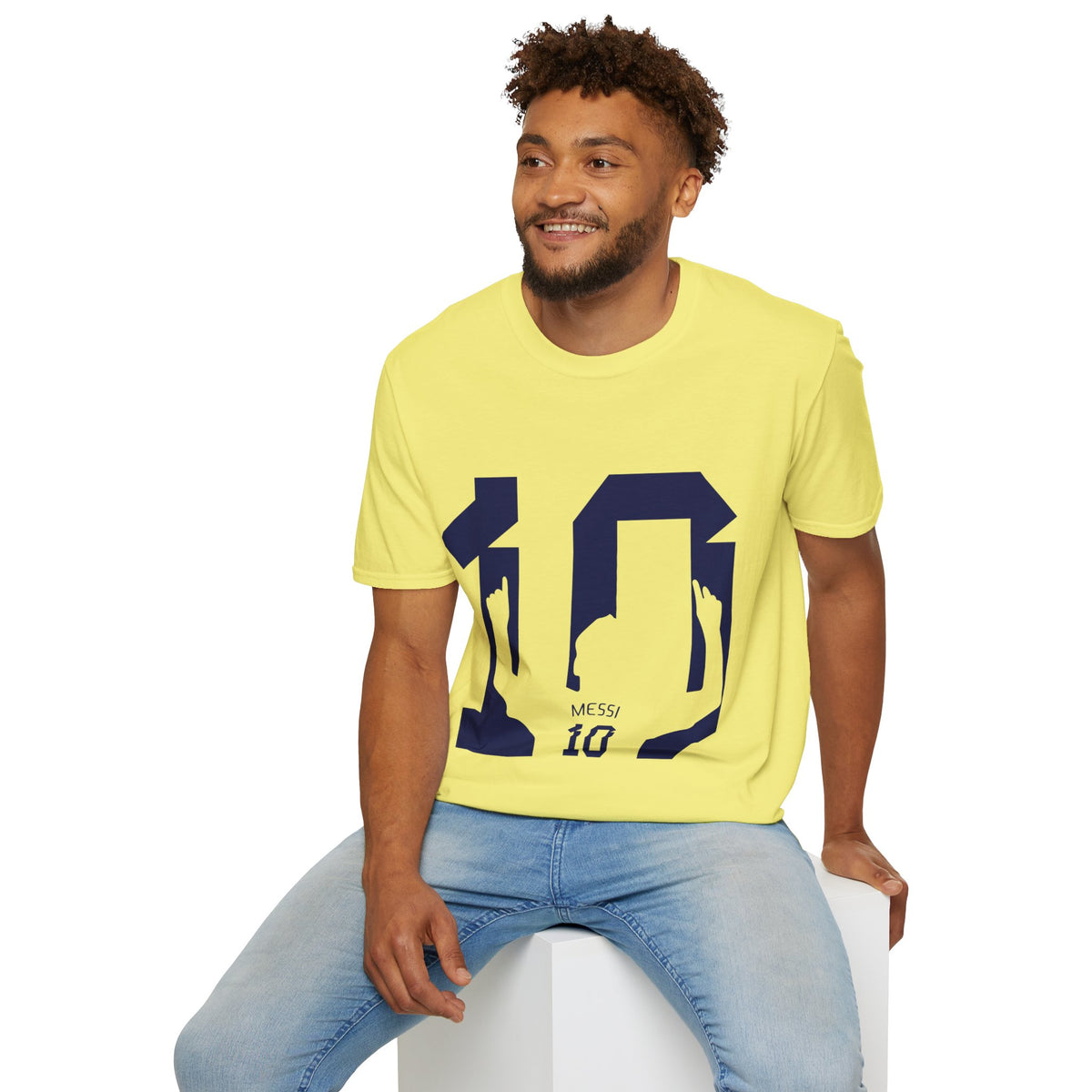 Number 10 Jersey T-Shirt — Retro Athletic Graphic Tee