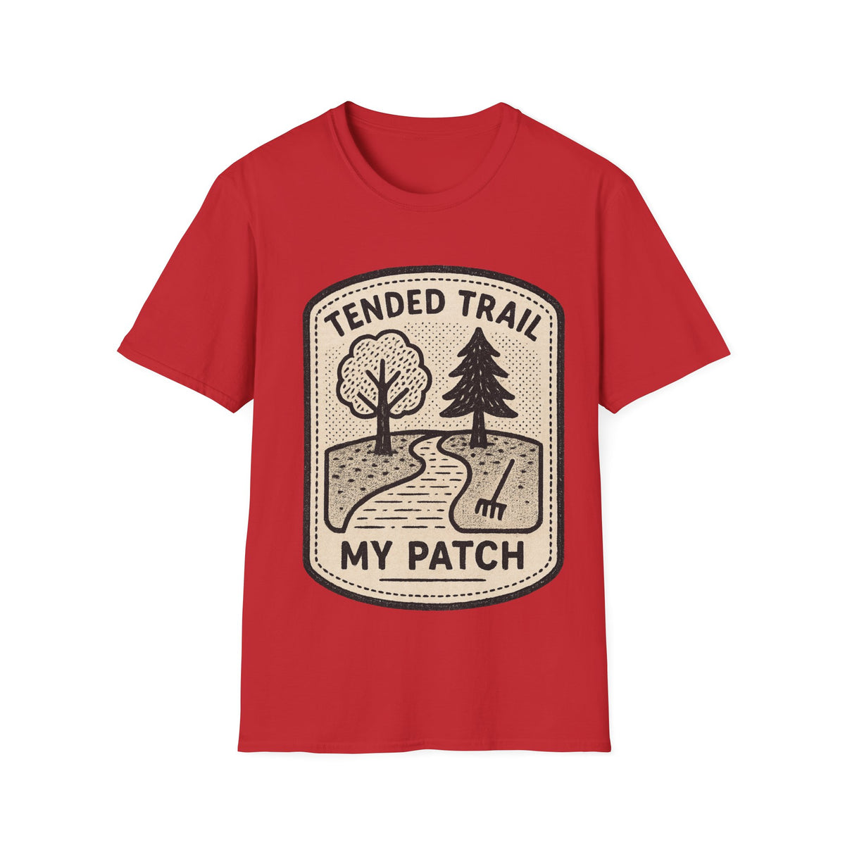 Guided Trail My Patch Vintage Badge T-Shirt, Retro Outdoor Hiking Graphic Tee - Trending Now - September 2026