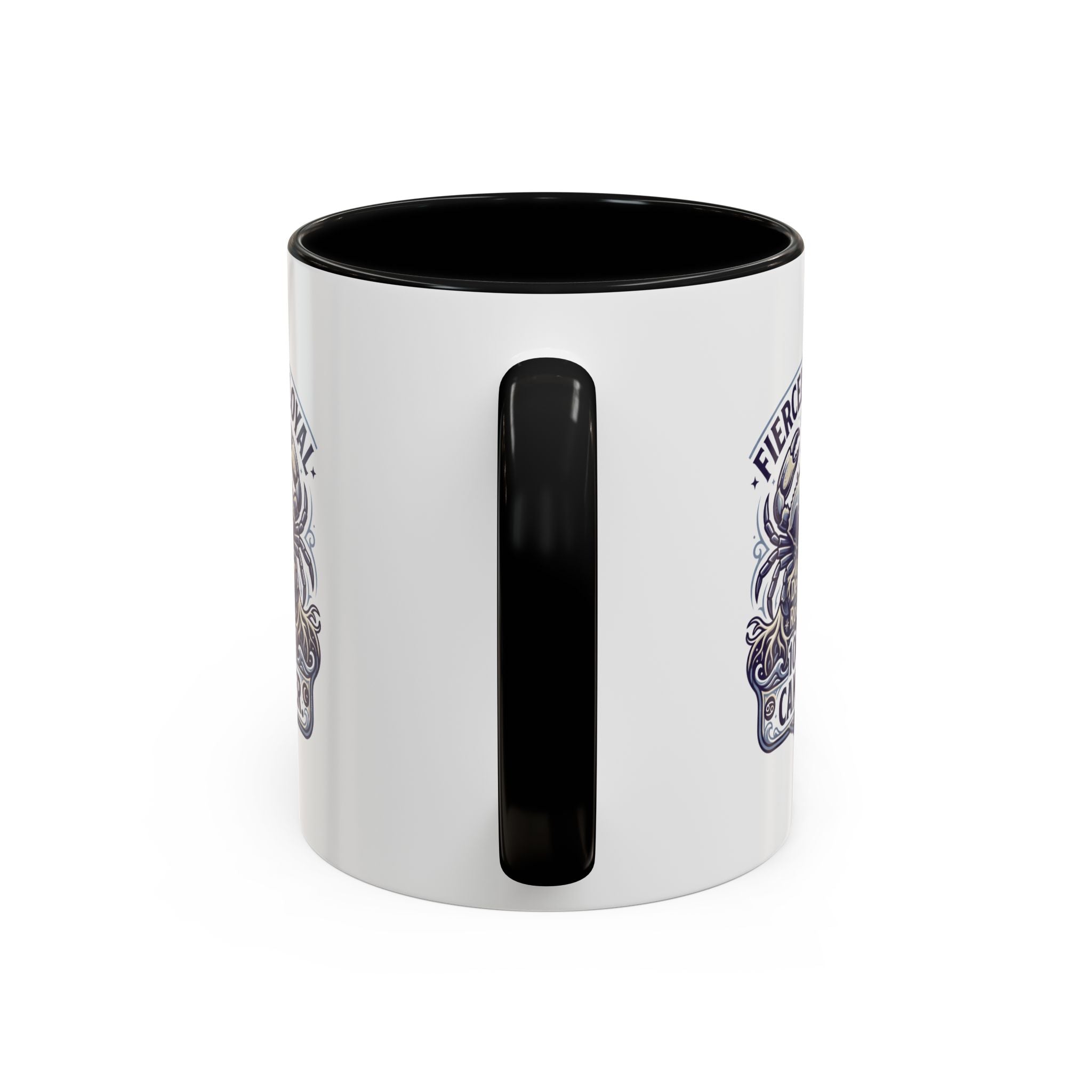 Cancer Zodiac Coffee Mug – "Fiercely Loyal, Deeply Rooted" Accent Mug