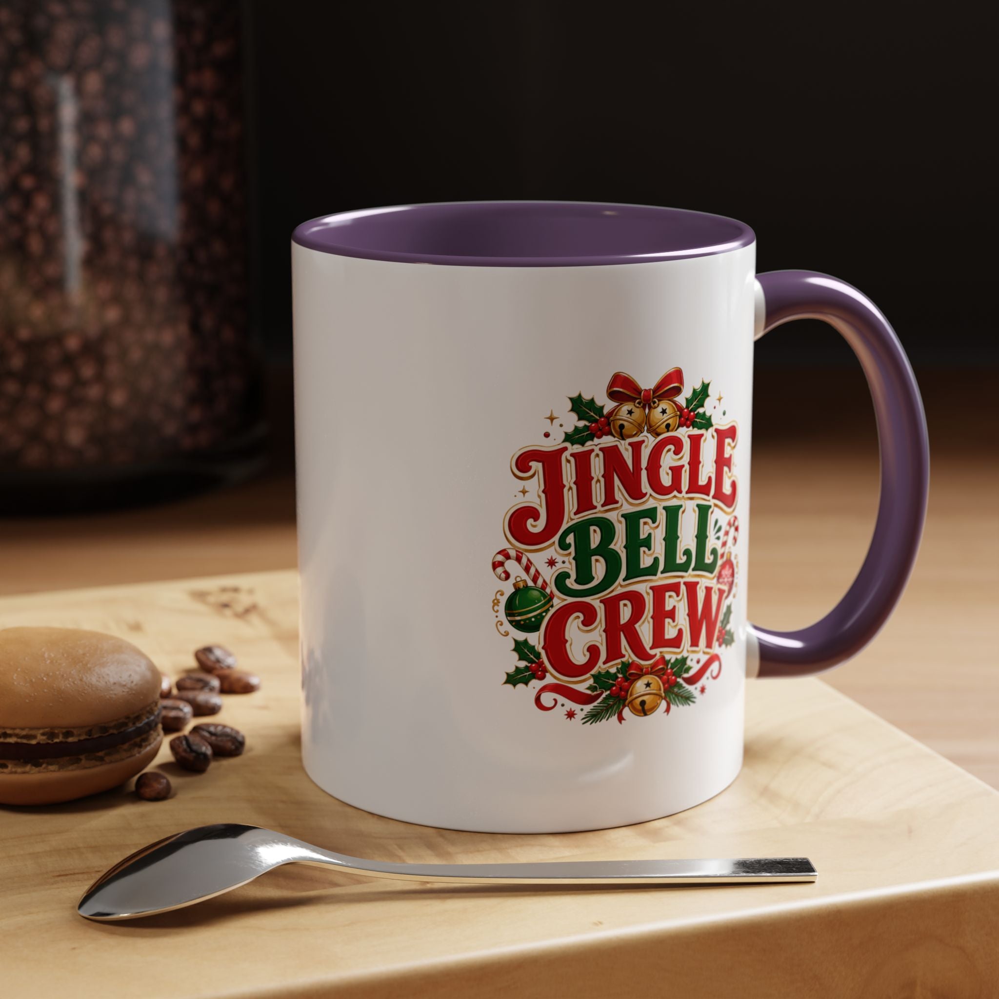 Accent Coffee Mug Jingle Bell Crew