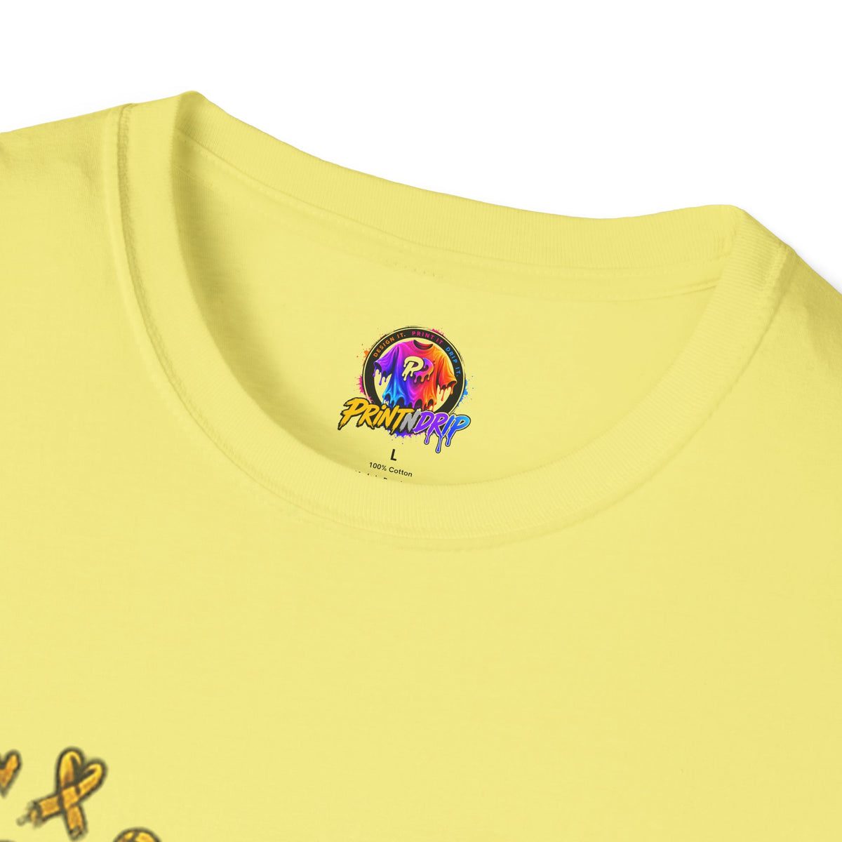 Hope Lives Here Gold Ribbon Butterfly Childhood Cancer Awareness T-Shirt