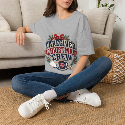 Caregiver Christmas Crew T-Shirt — Holiday Nurse & Caregiver Gift