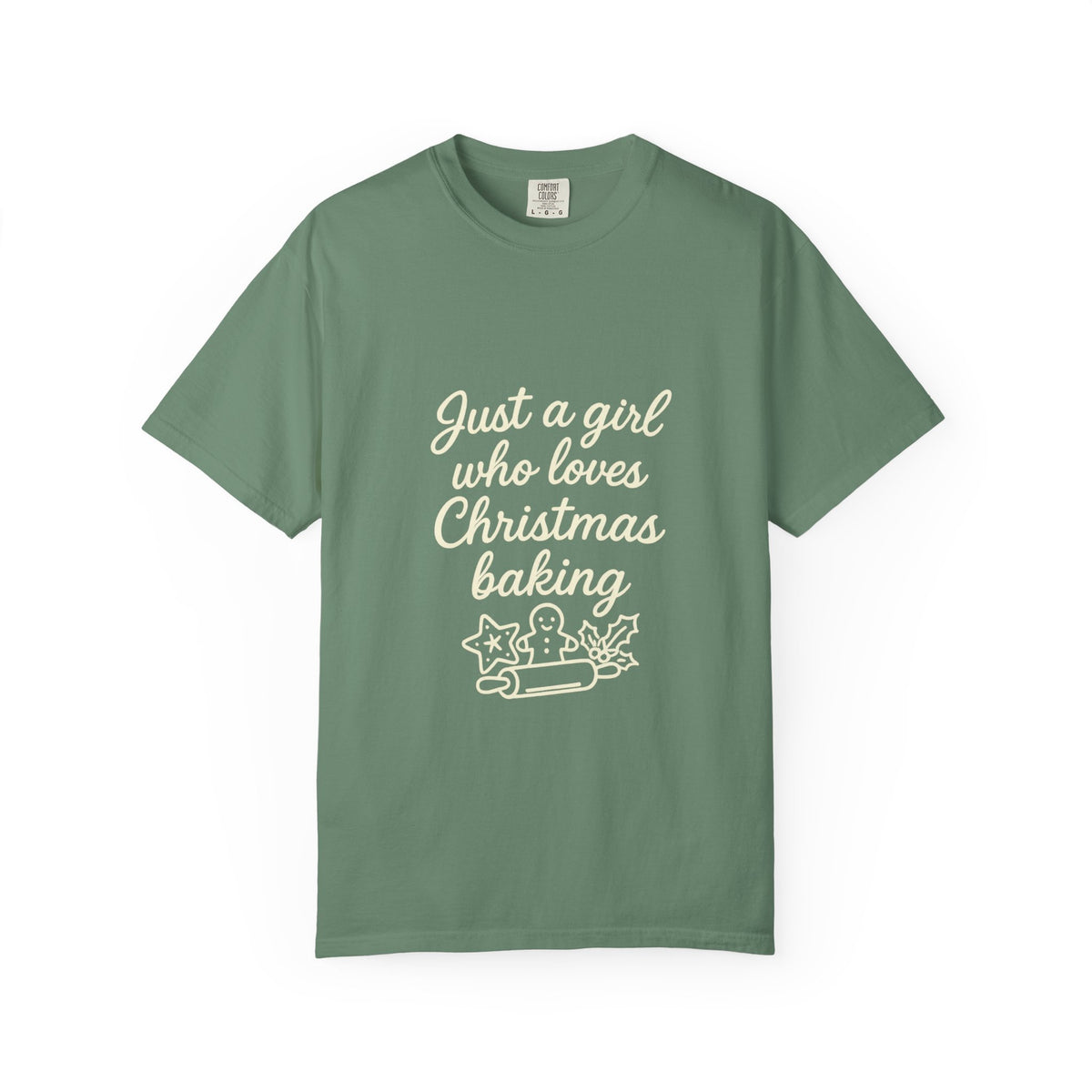 Christmas Baking T-Shirt — "Just a Girl Who Loves Christmas Baking" Holiday Tee- Trending Now - October 2026