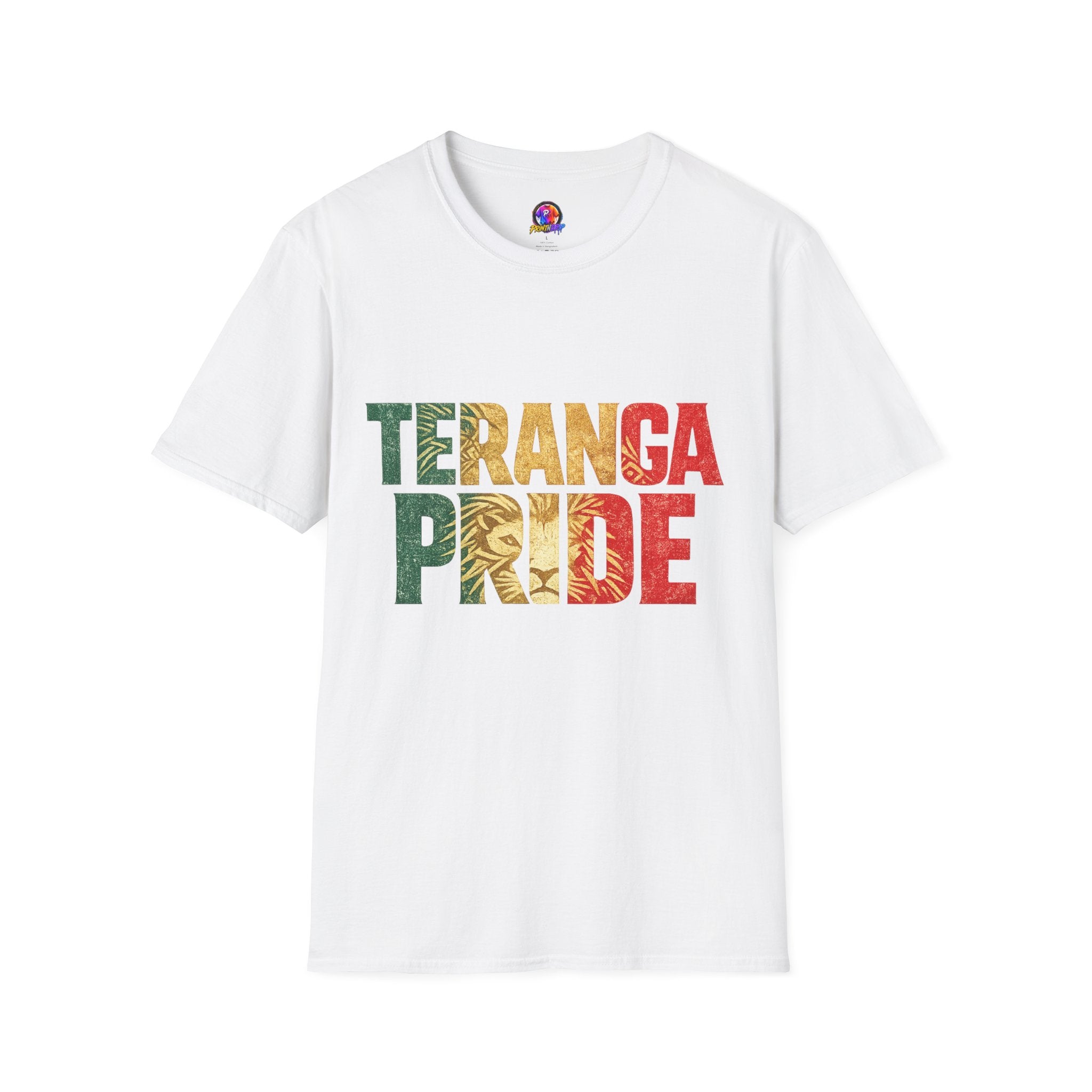 Senegal Teranga Pride T-Shirt — Senegal Flag Colors & Lion Graphic