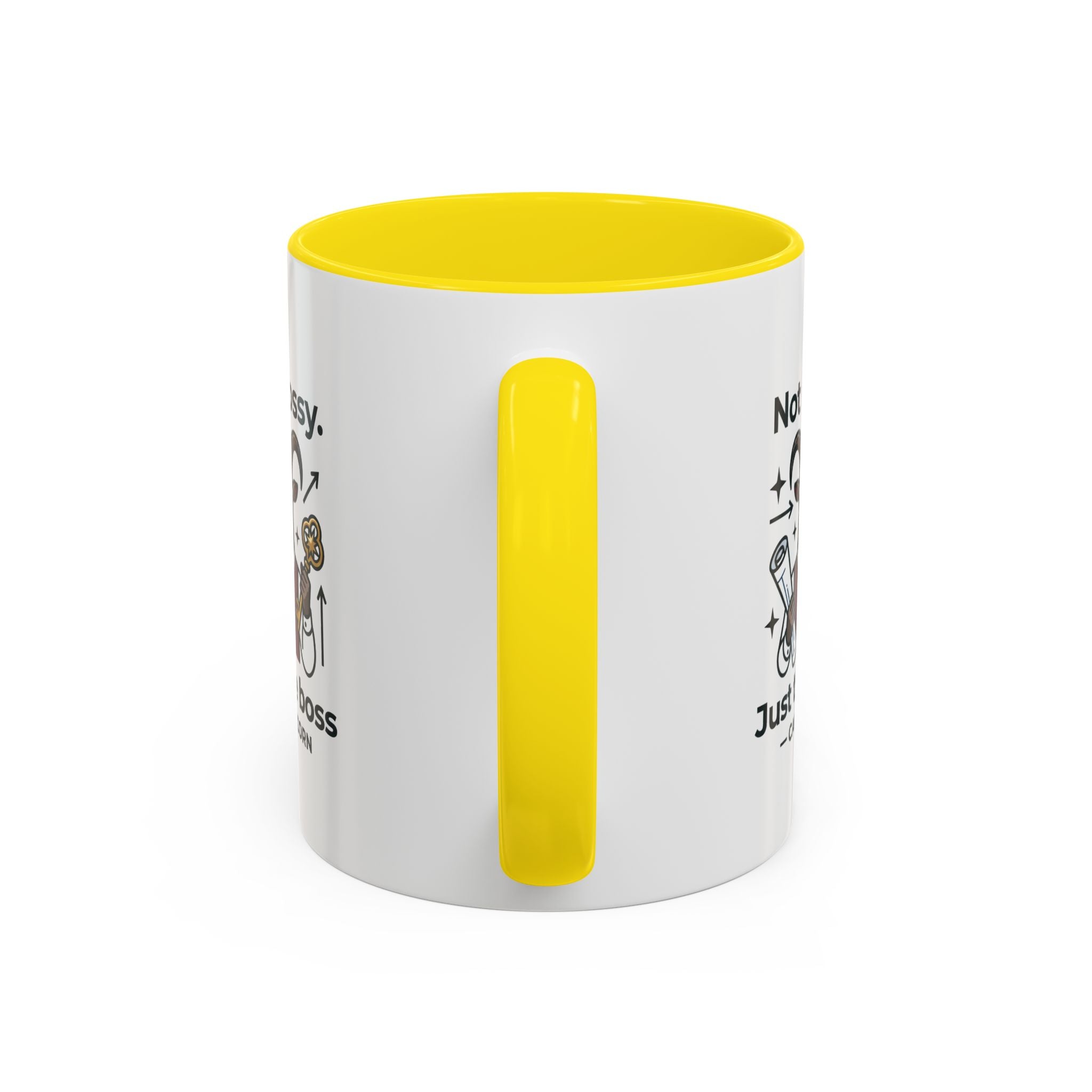 Capricorn Coffee Mug — "Not Bossy, Just the Boss" Zodiac Accent Mug (11/15oz)