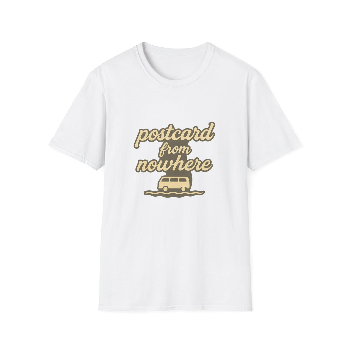 Postcard From Nowhere T‑Shirt – Retro Roadtrip Graphic Tee - Trending Now - August 2026