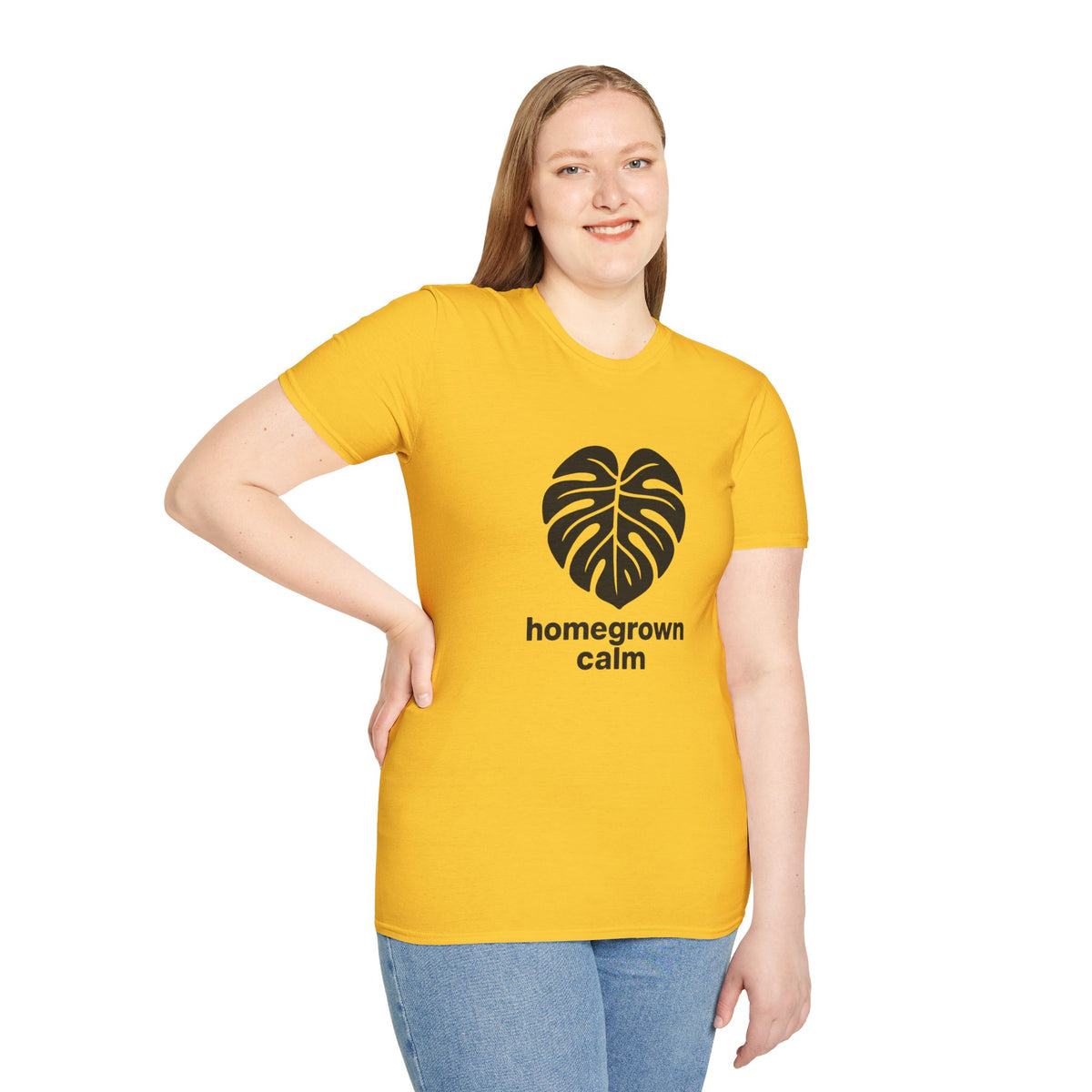 Black T‑Shirt with Subtle Heartroots Graphic – Minimal Plant Lover Tee - Trending Now - August 2026