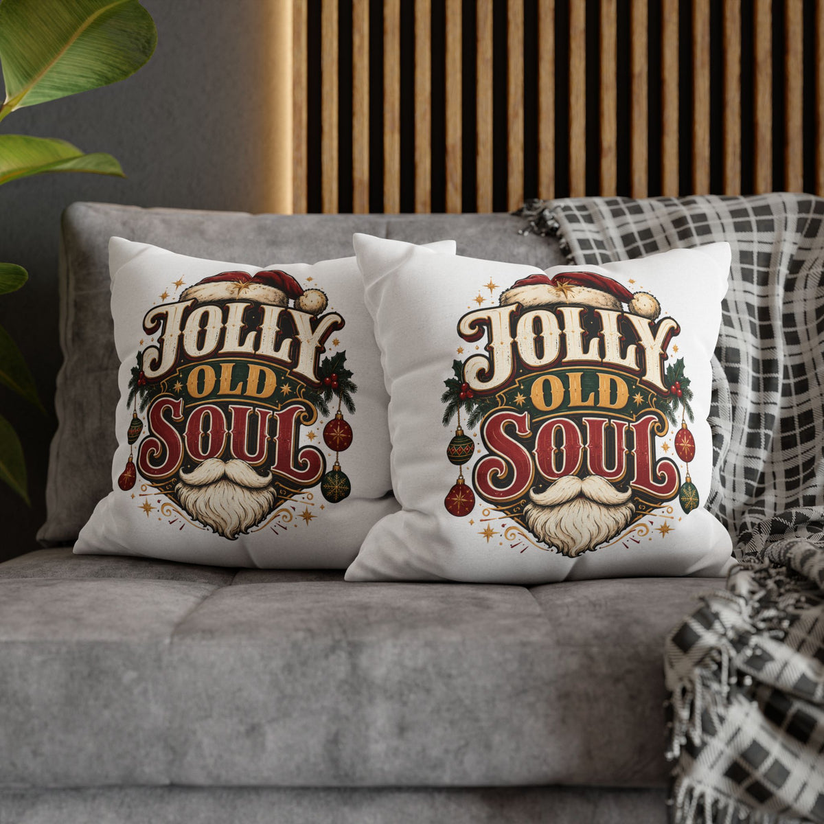 Christmas Jolly Old Soul Christmas Pillowcase