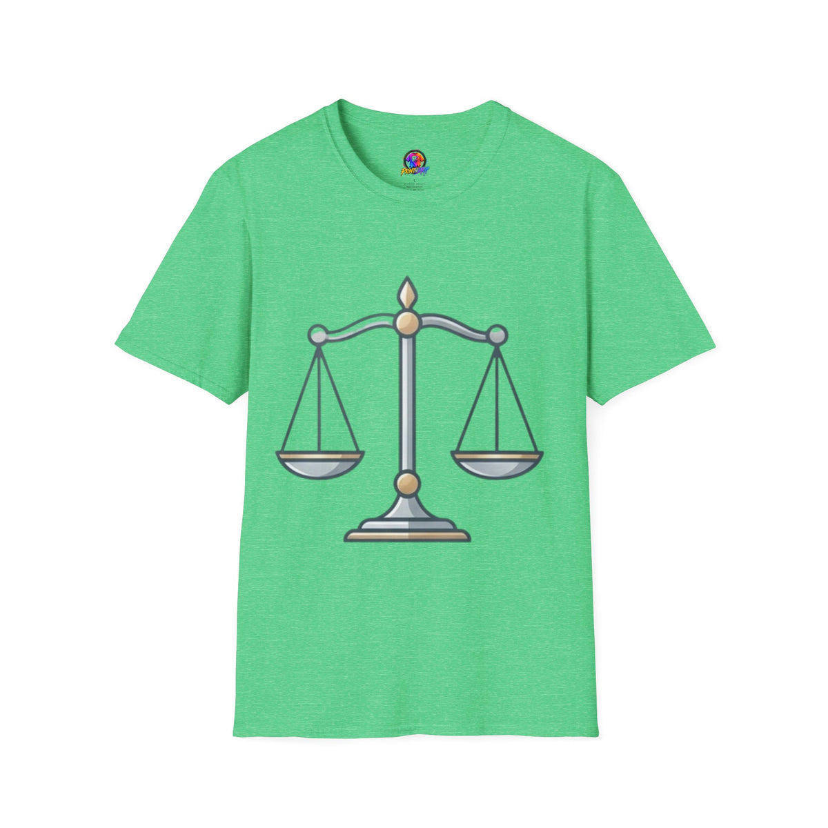 Libra Scales T-Shirt — Zodiac Balance Graphic Tee