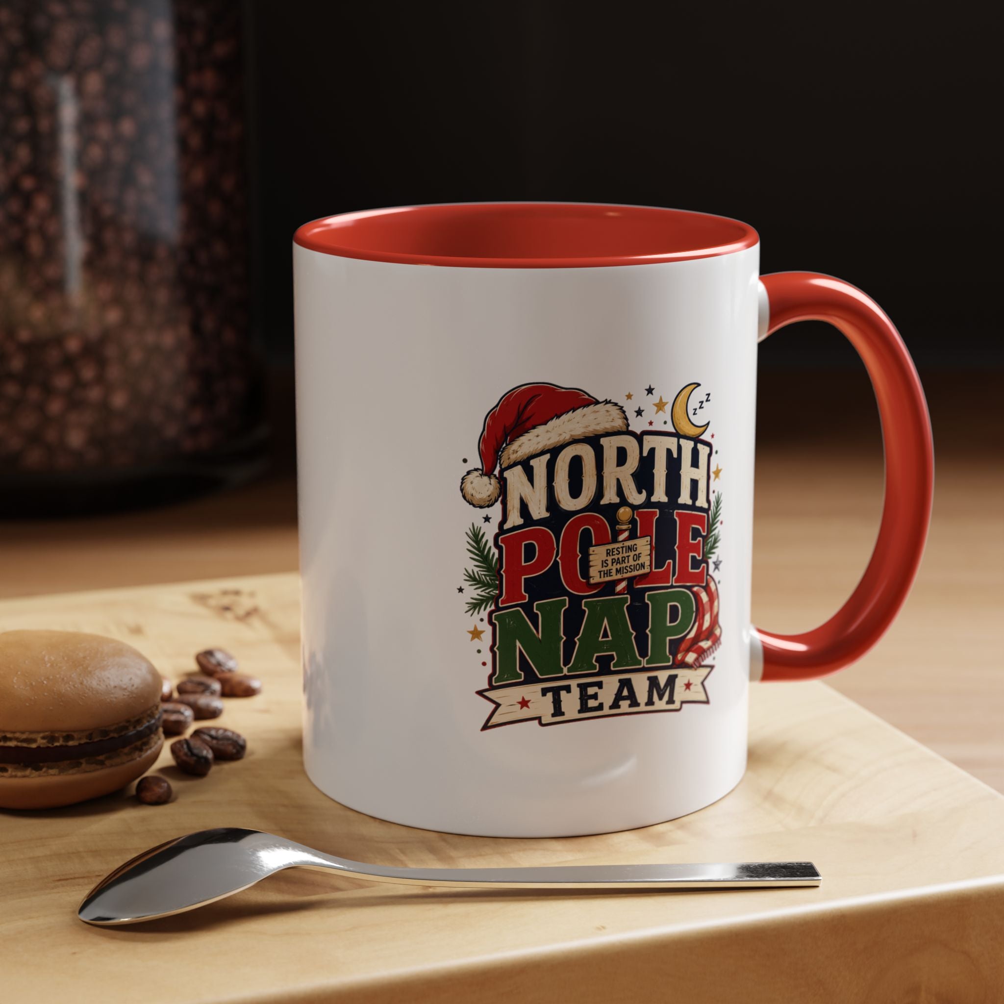 Accent Coffee Mug North Pole Nap
